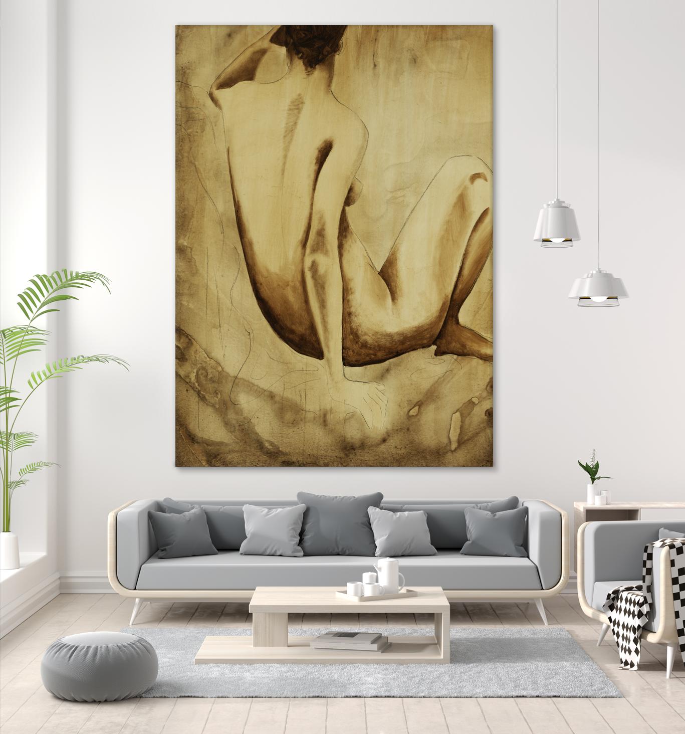 Daydreamer I by Daleno Art on GIANT ART - figurative nude
