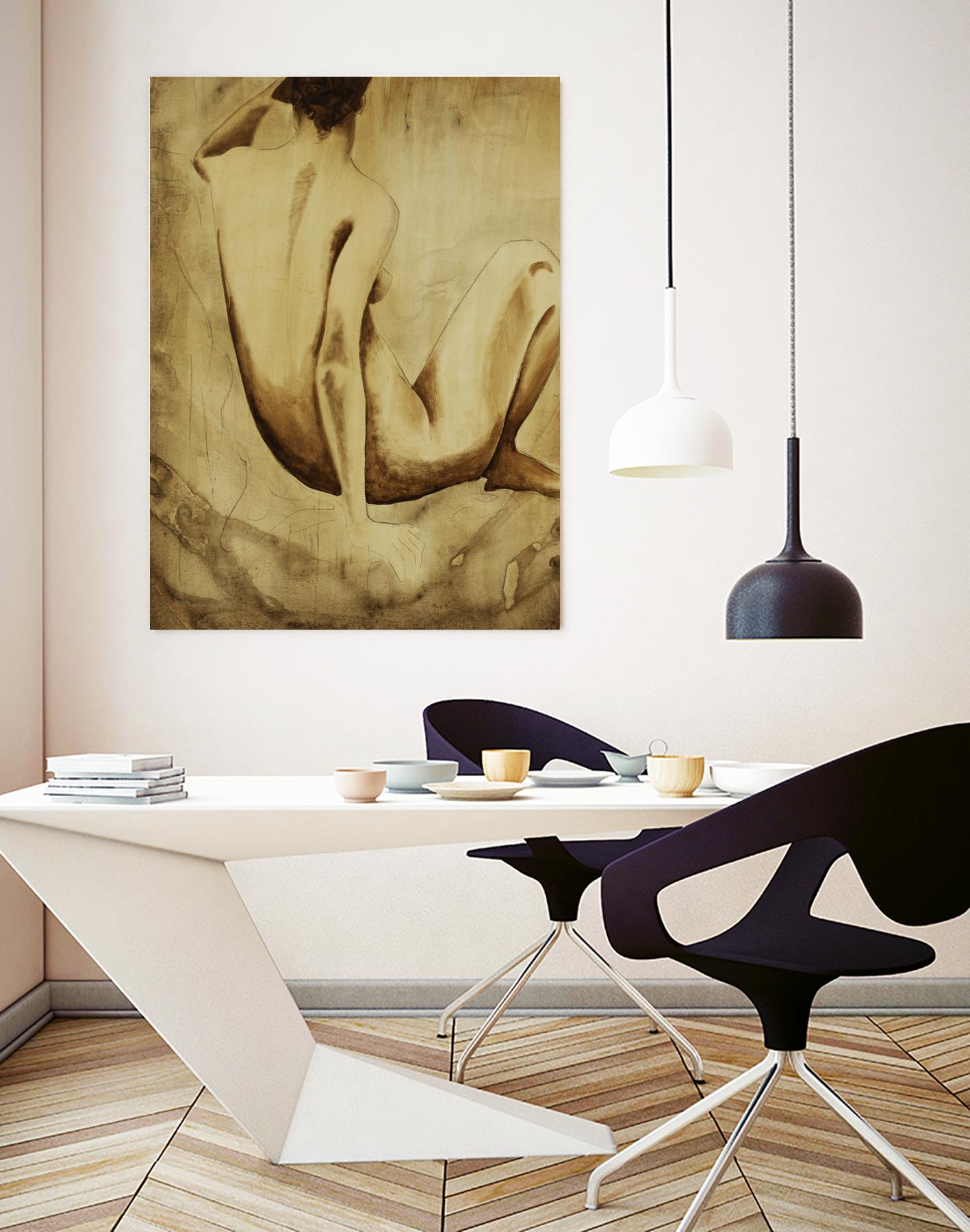 Daydreamer I by Daleno Art on GIANT ART - figurative nude