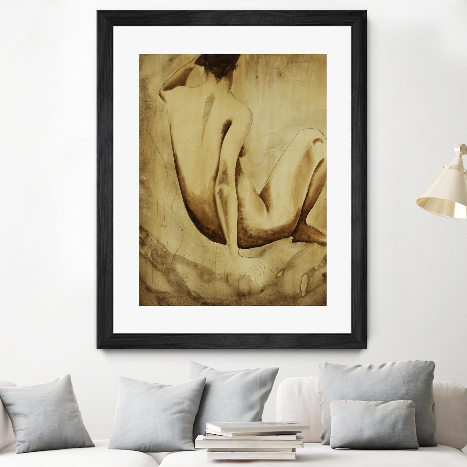 Daydreamer I by Daleno Art on GIANT ART - figurative nude