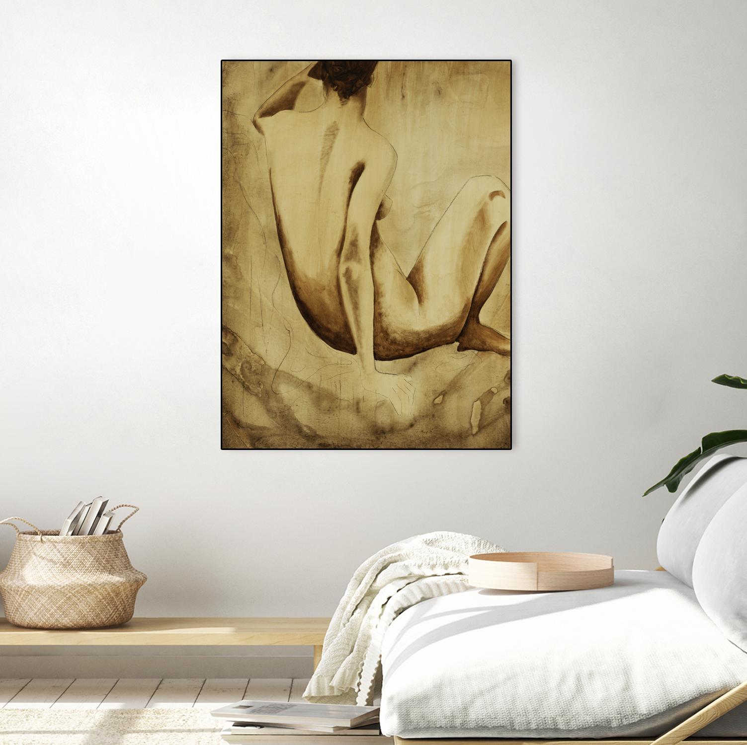 Daydreamer I by Daleno Art on GIANT ART - figurative nude