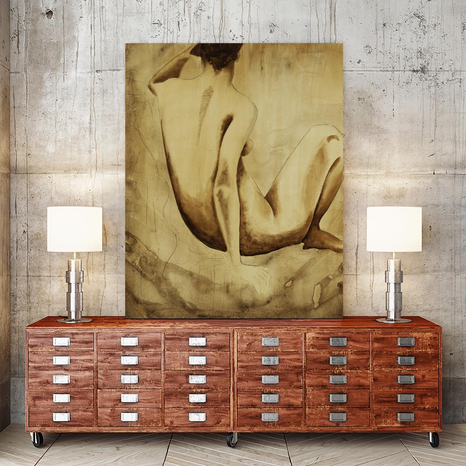 Daydreamer I by Daleno Art on GIANT ART - figurative nude