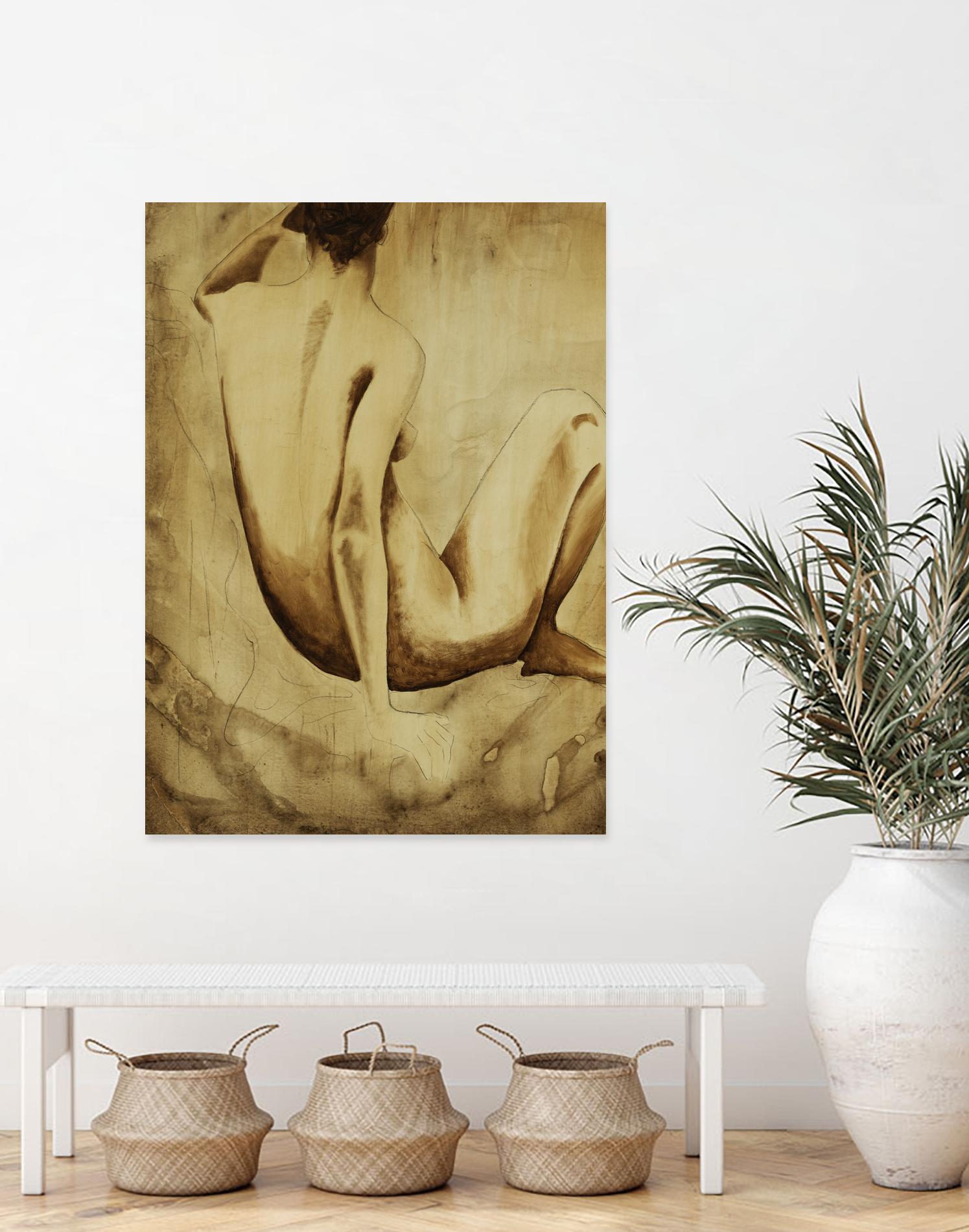Daydreamer I by Daleno Art on GIANT ART - figurative nude