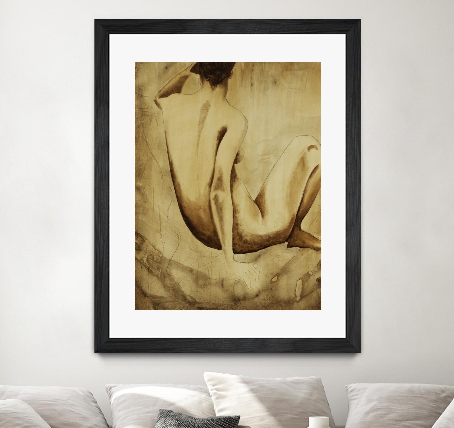 Daydreamer I by Daleno Art on GIANT ART - figurative nude