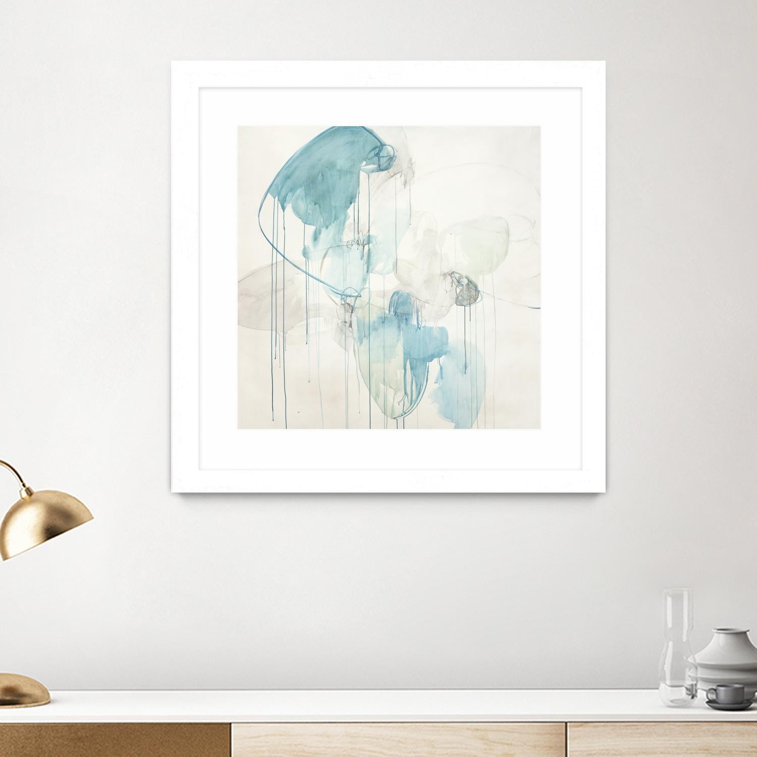 Inducted by Daleno Art on GIANT ART - blue abstract