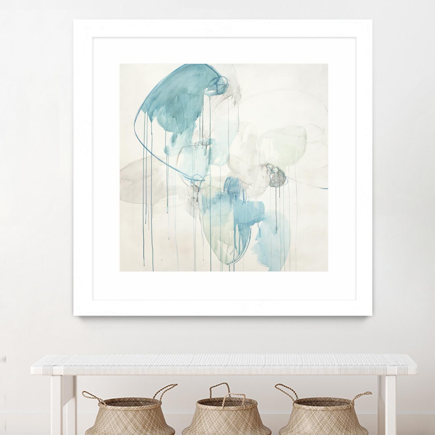 Inducted by Daleno Art on GIANT ART - blue abstract