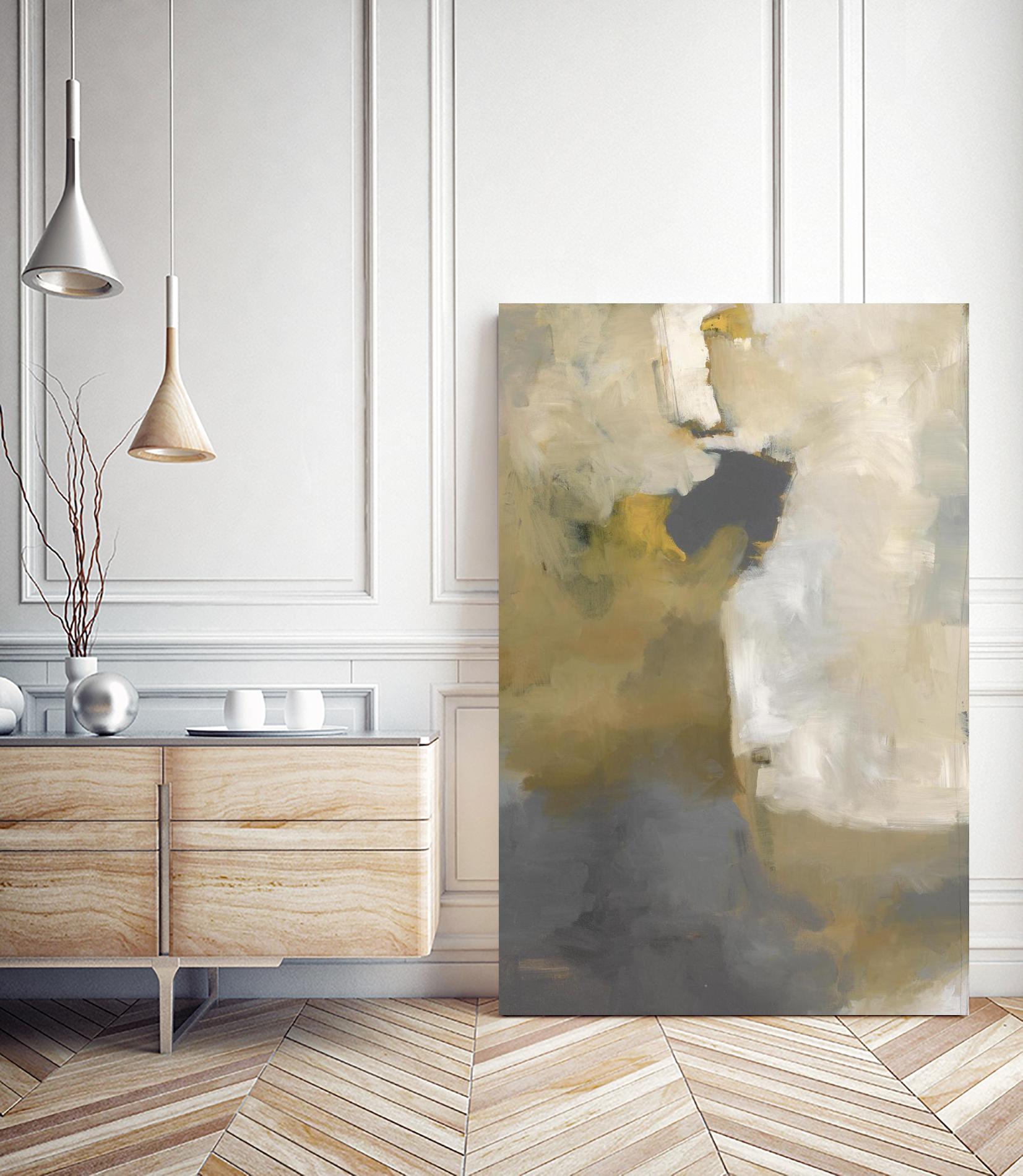 Out the Window by Daleno Art on GIANT ART - beige abstract abstract