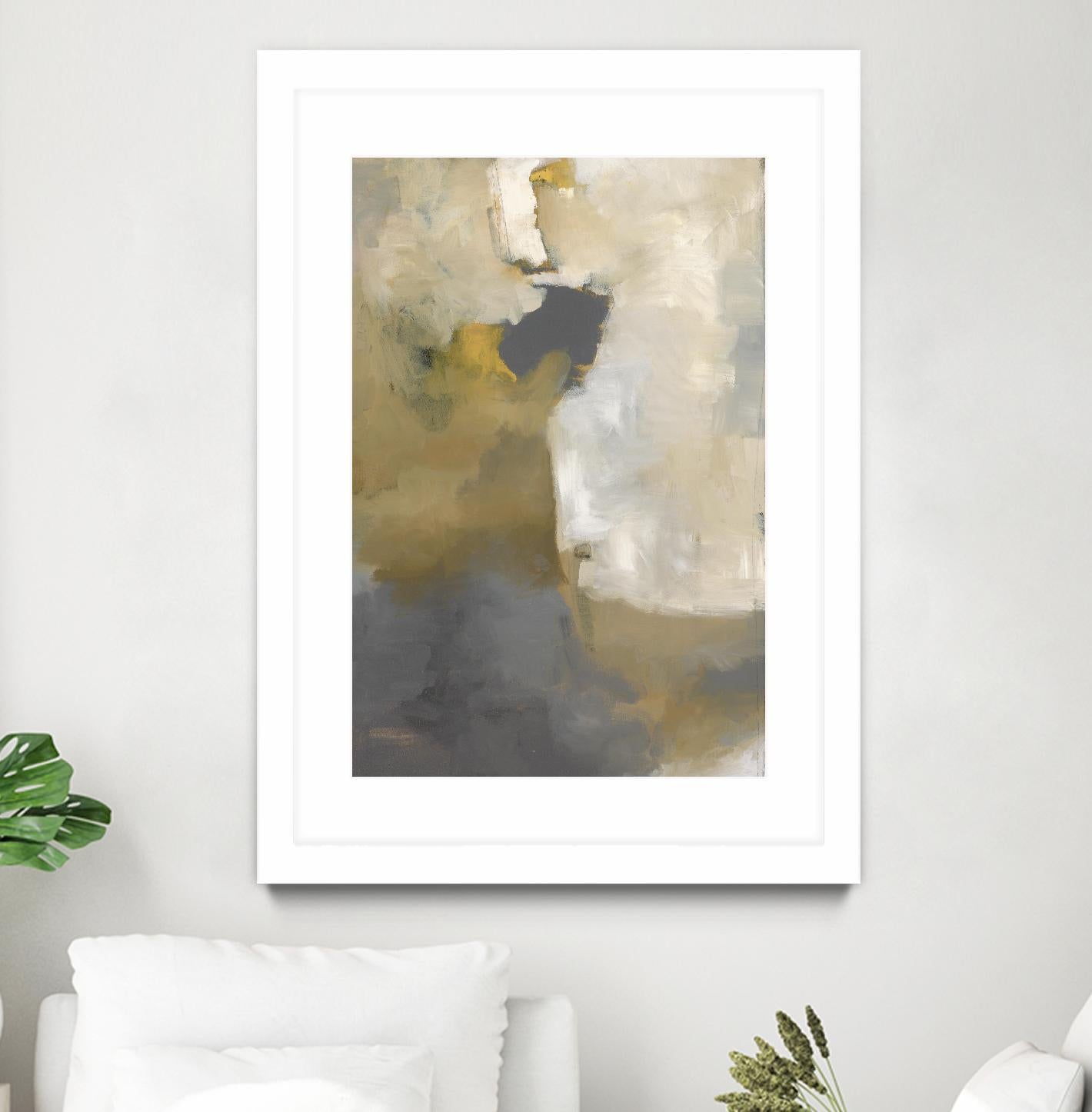 Out the Window by Daleno Art on GIANT ART - beige abstract abstract