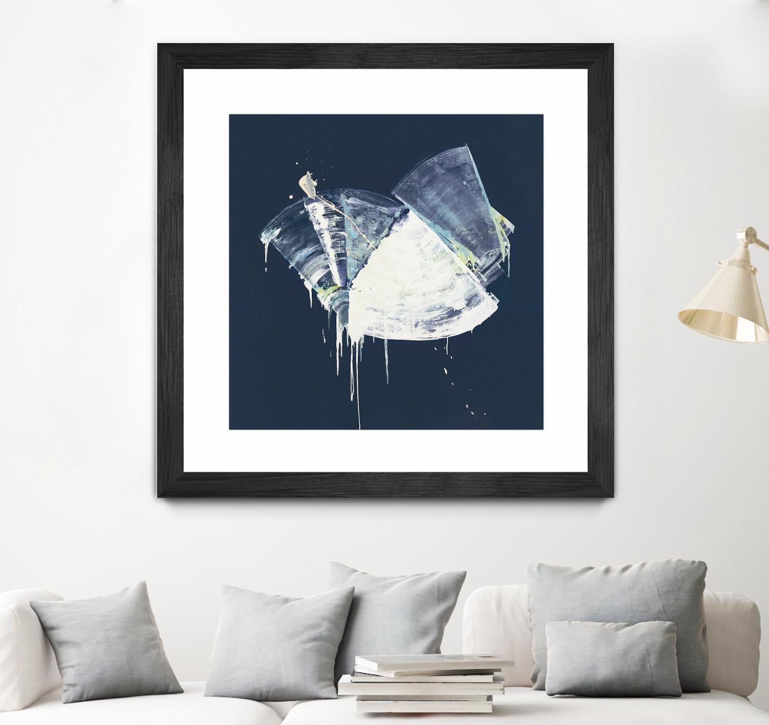 Bells in Motion by Daleno Art on GIANT ART - green abstract abstrait