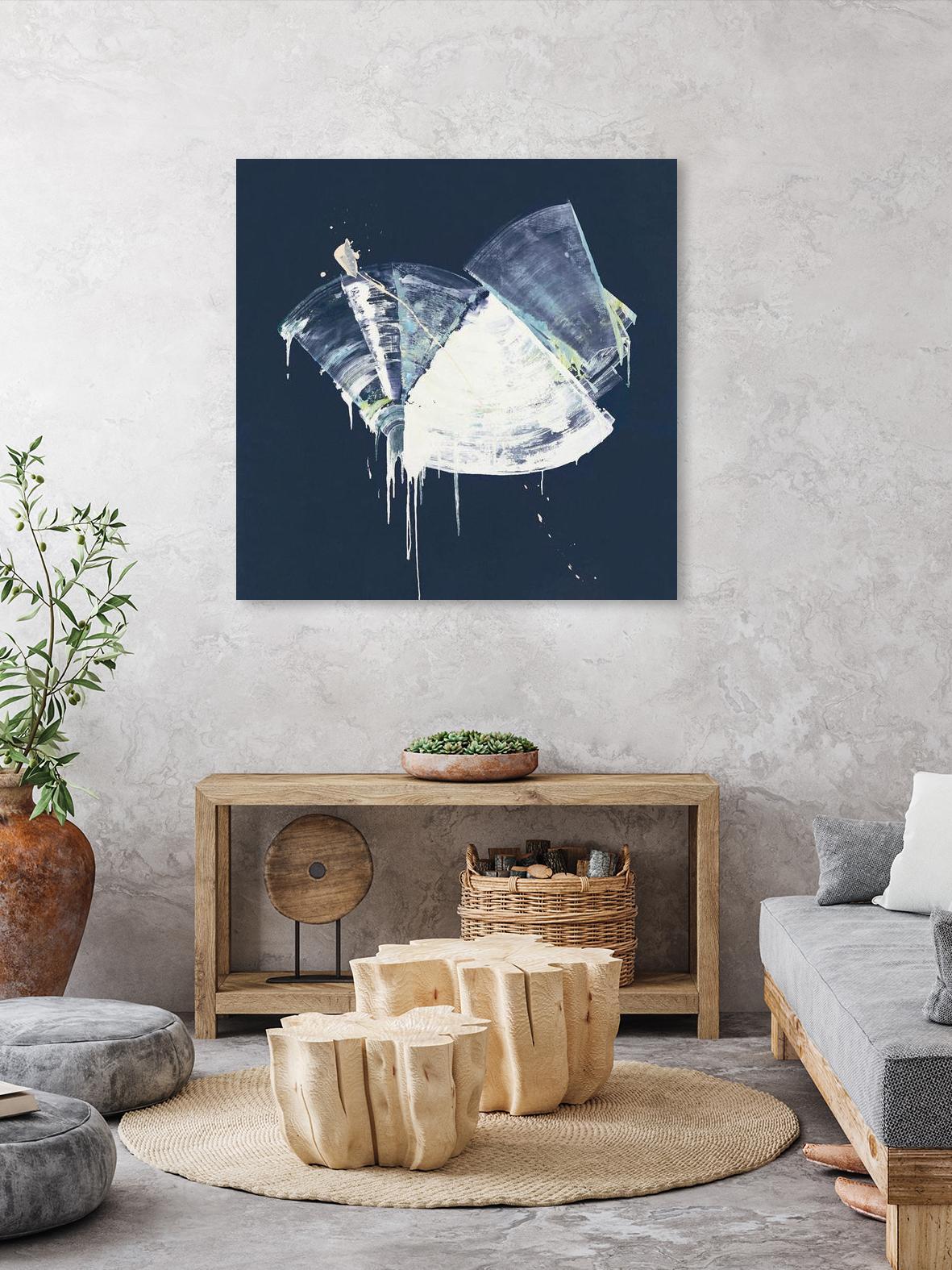 Bells in Motion by Daleno Art on GIANT ART - green abstract abstrait