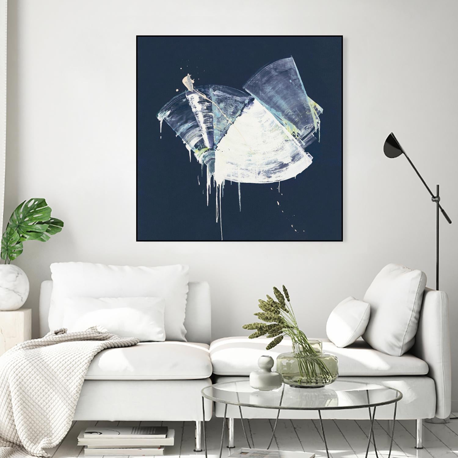 Bells in Motion by Daleno Art on GIANT ART - green abstract abstrait