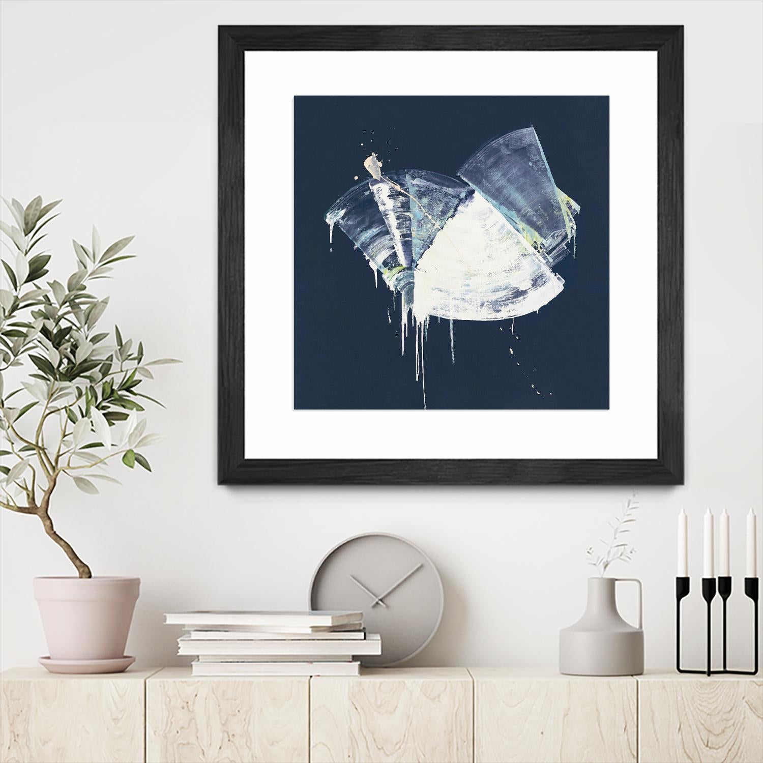 Bells in Motion by Daleno Art on GIANT ART - green abstract abstrait