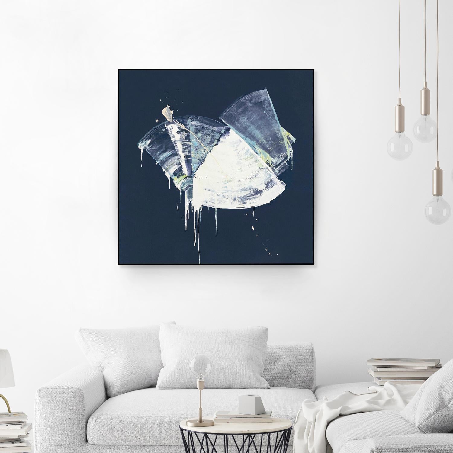 Bells in Motion by Daleno Art on GIANT ART - green abstract abstrait