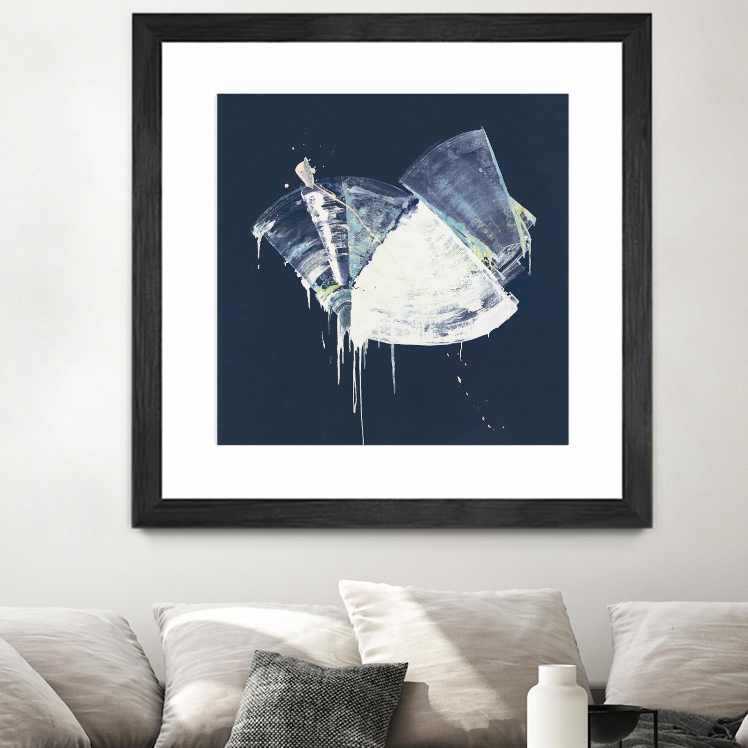 Bells in Motion by Daleno Art on GIANT ART - green abstract abstrait