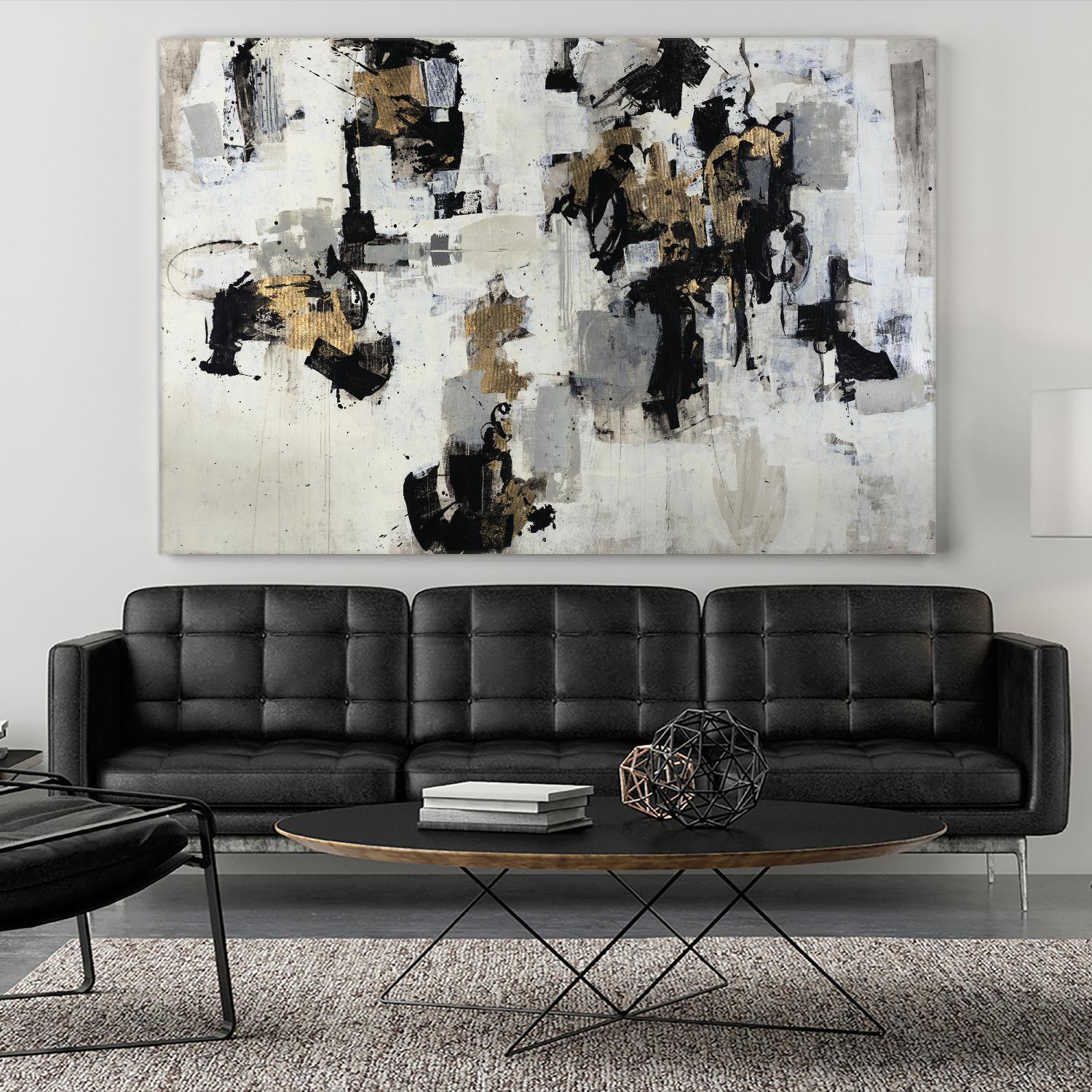 Gold Gloved Boxer by Daleno Art on GIANT ART - gold abstract abstract