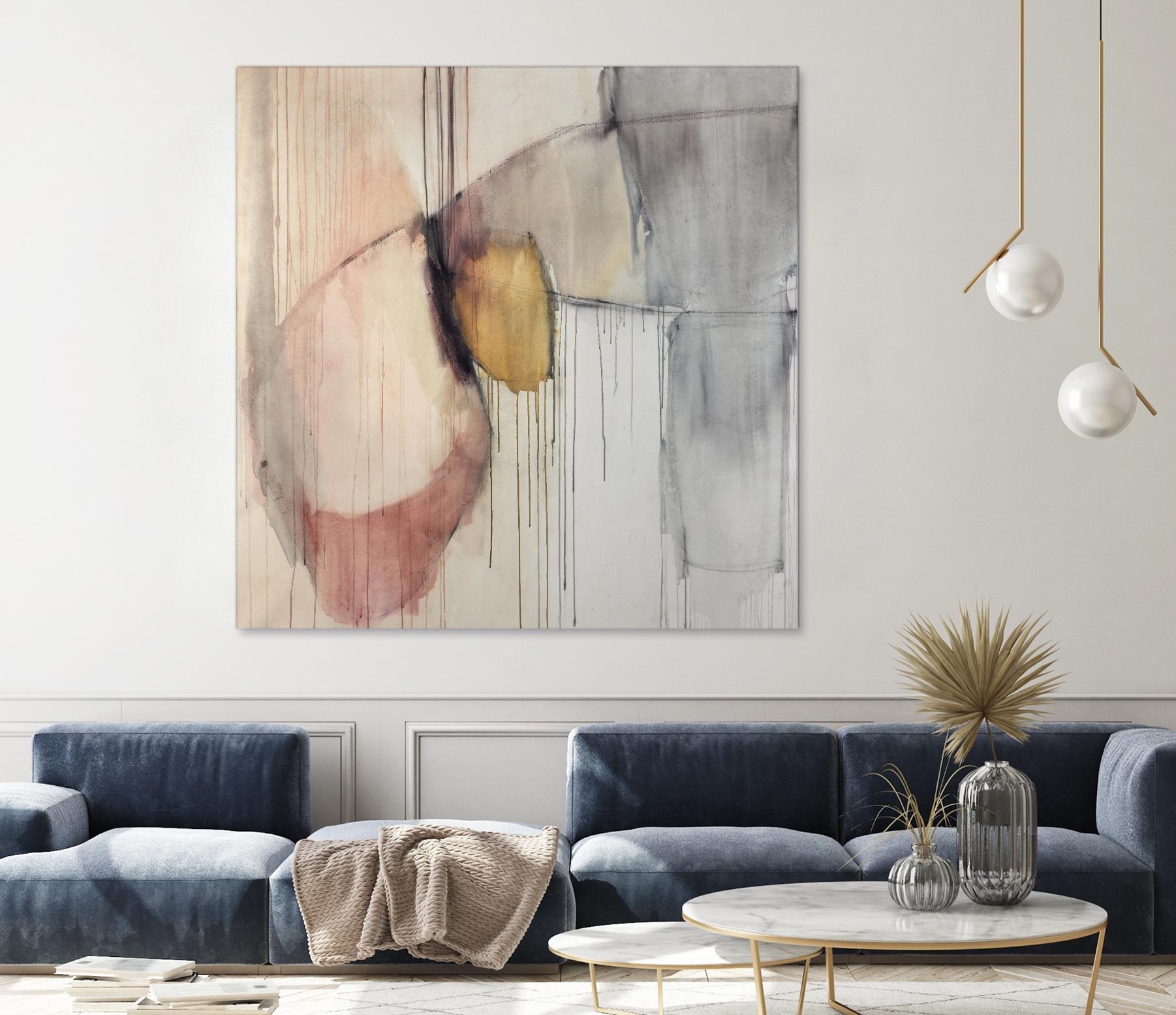 Trapped Silence by Daleno Art on GIANT ART - beige abstract abstrait