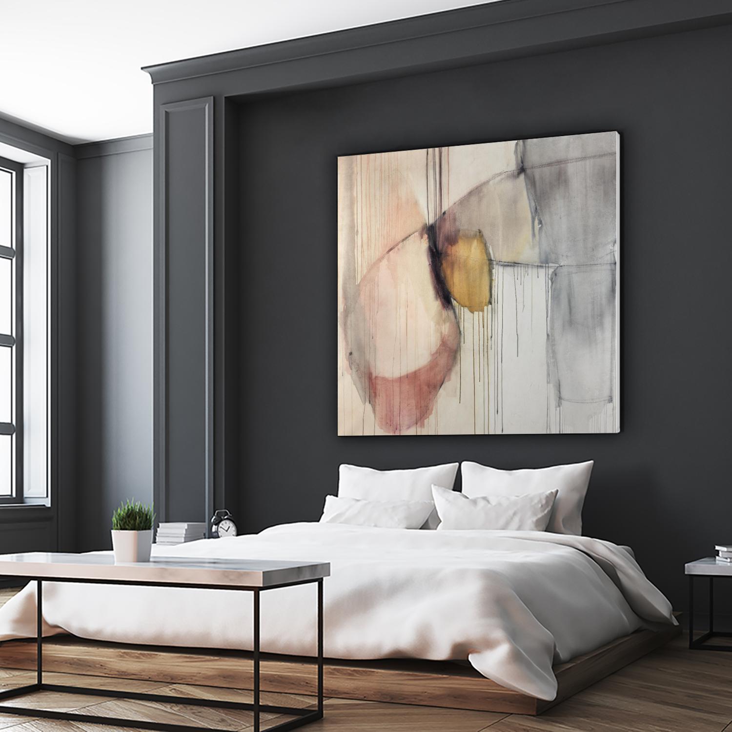 Trapped Silence by Daleno Art on GIANT ART - beige abstract abstrait