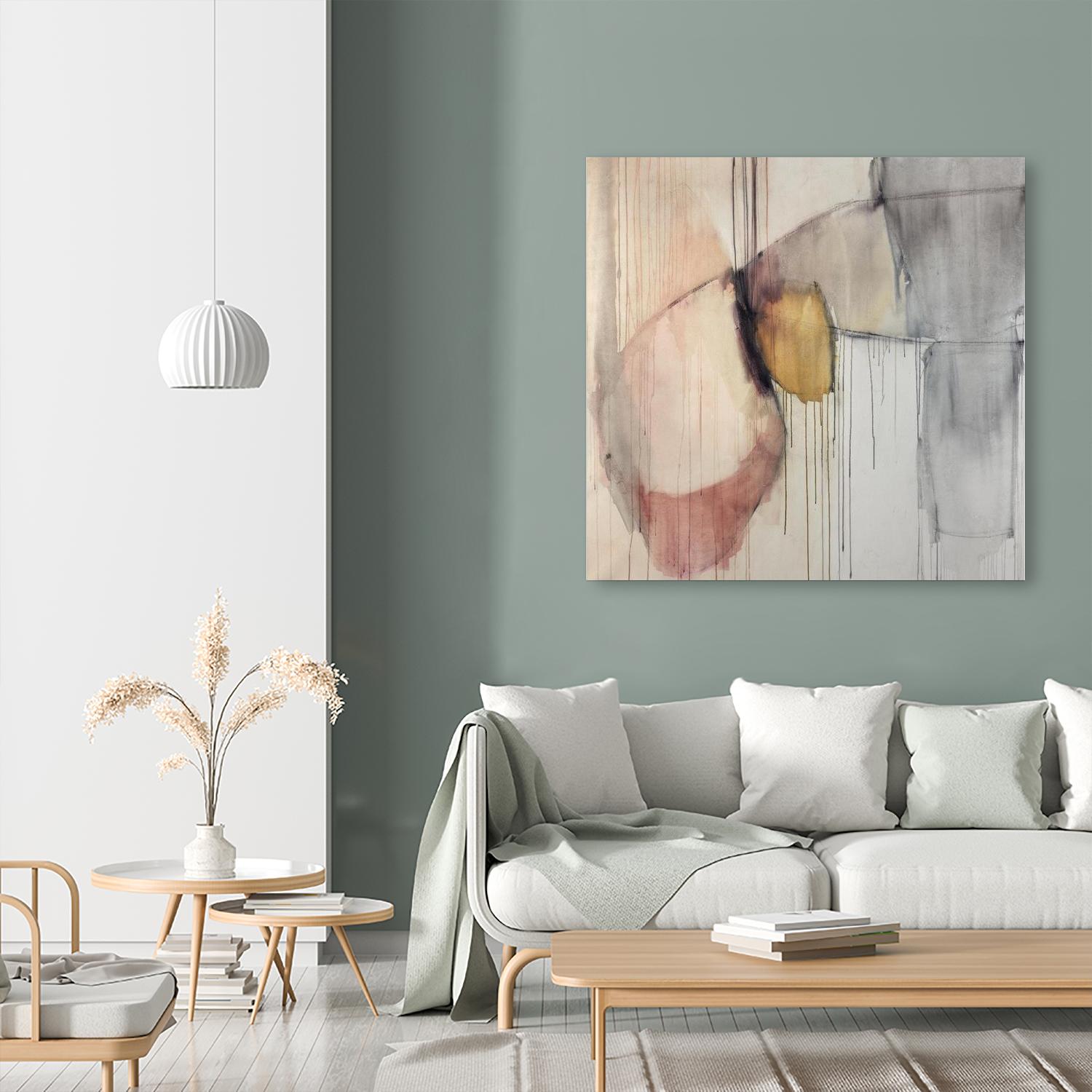 Trapped Silence by Daleno Art on GIANT ART - beige abstract abstrait