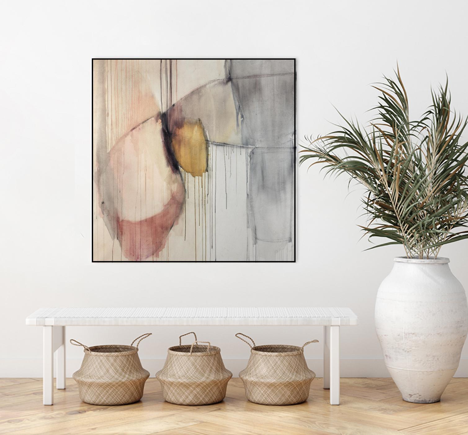 Trapped Silence by Daleno Art on GIANT ART - beige abstract abstrait