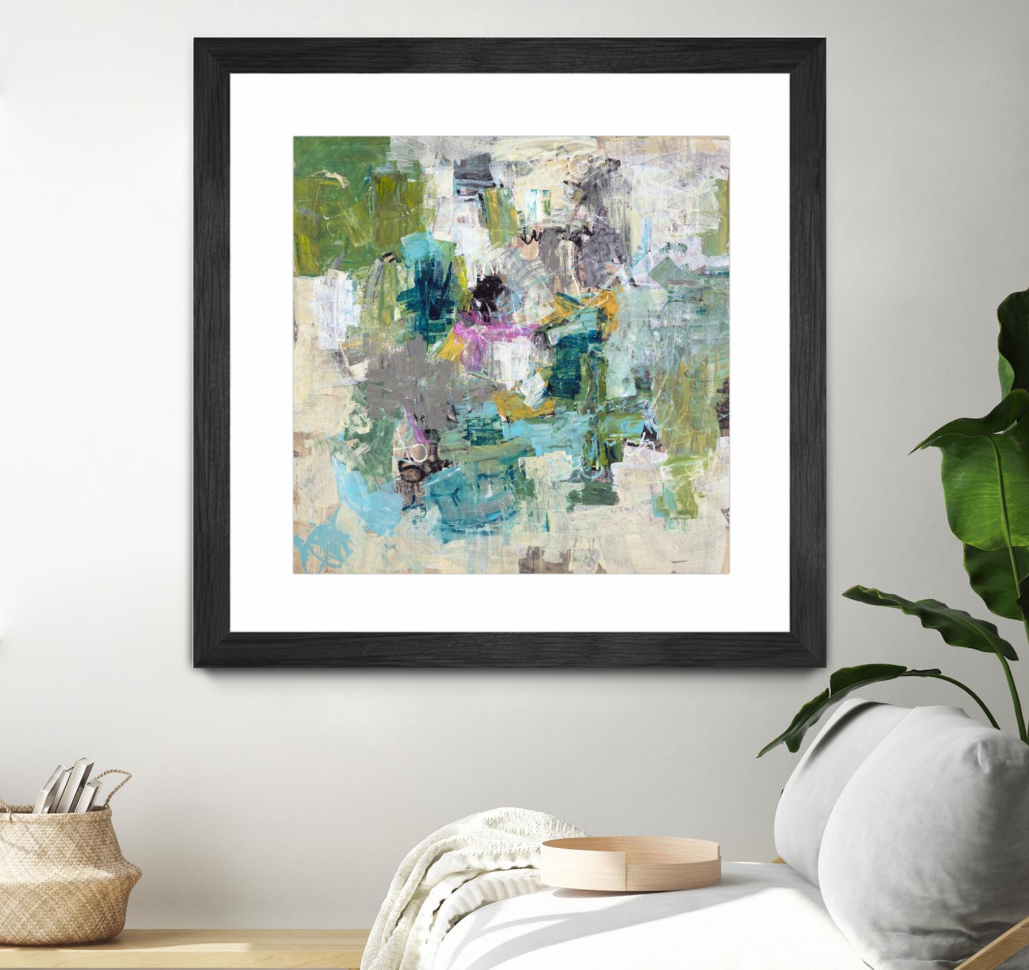 Break the Intrusion by Daleno Art on GIANT ART - beige abstract abstrait