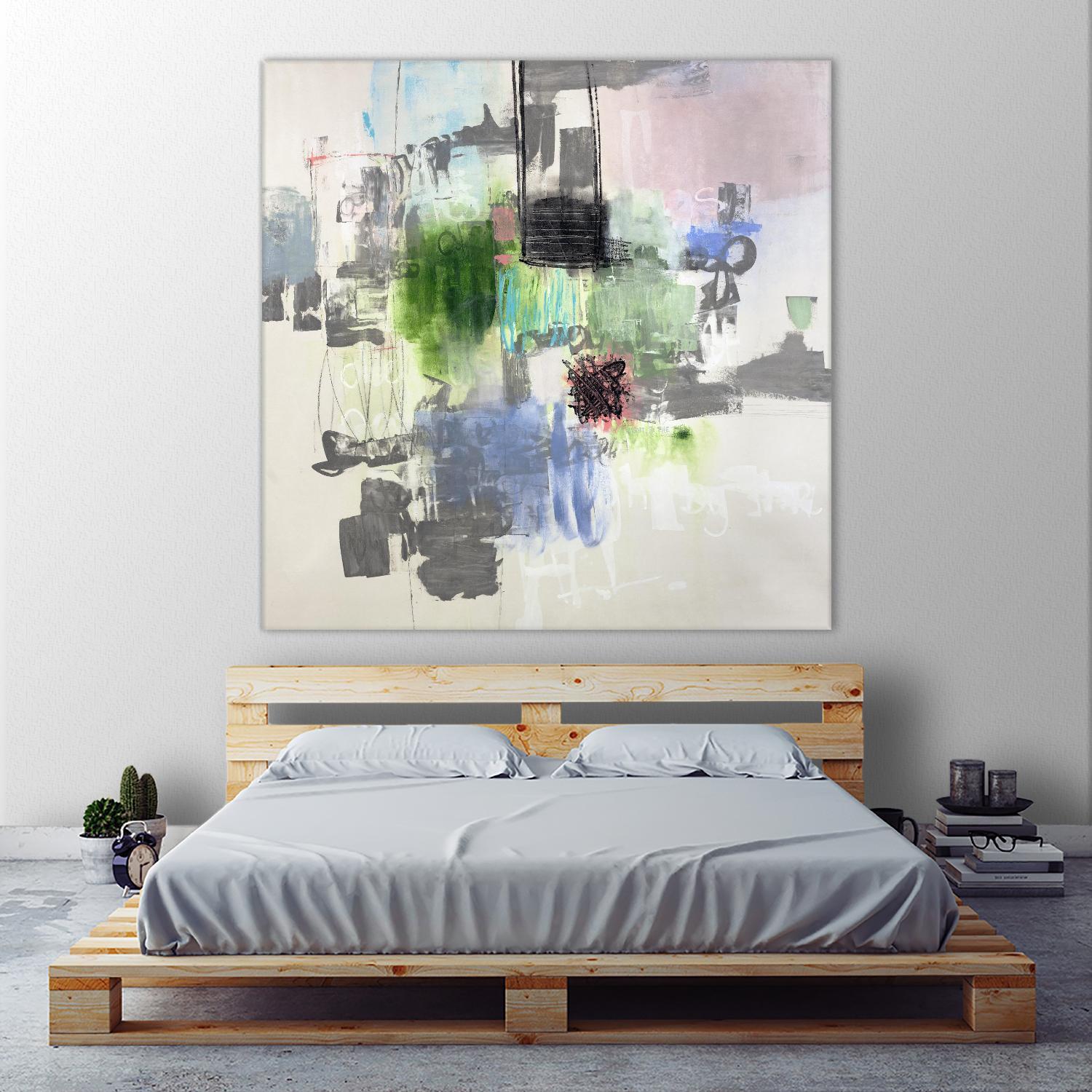 Uncontained by Daleno Art on GIANT ART - grey abstract abstrait