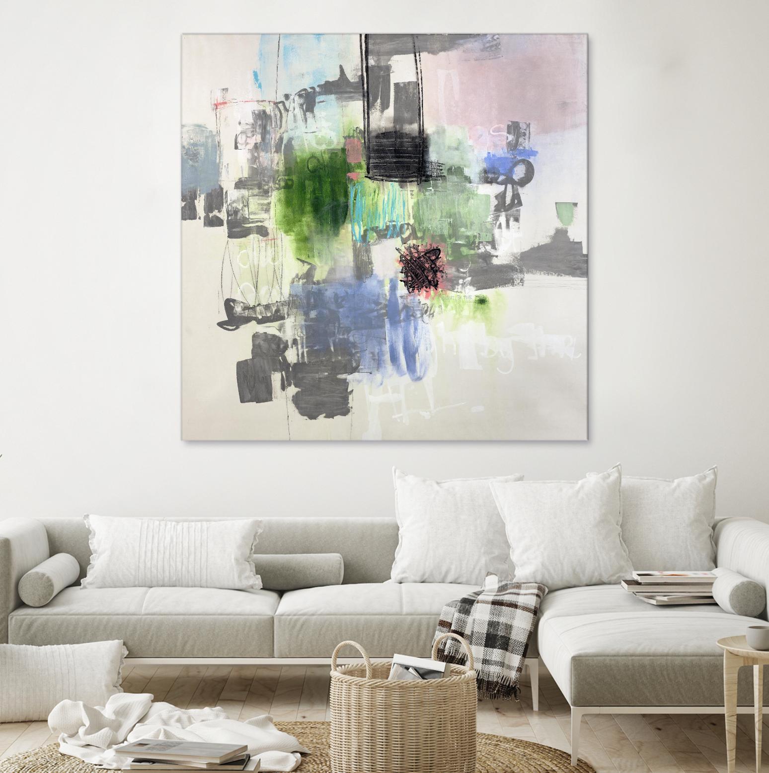 Uncontained by Daleno Art on GIANT ART - grey abstract abstrait