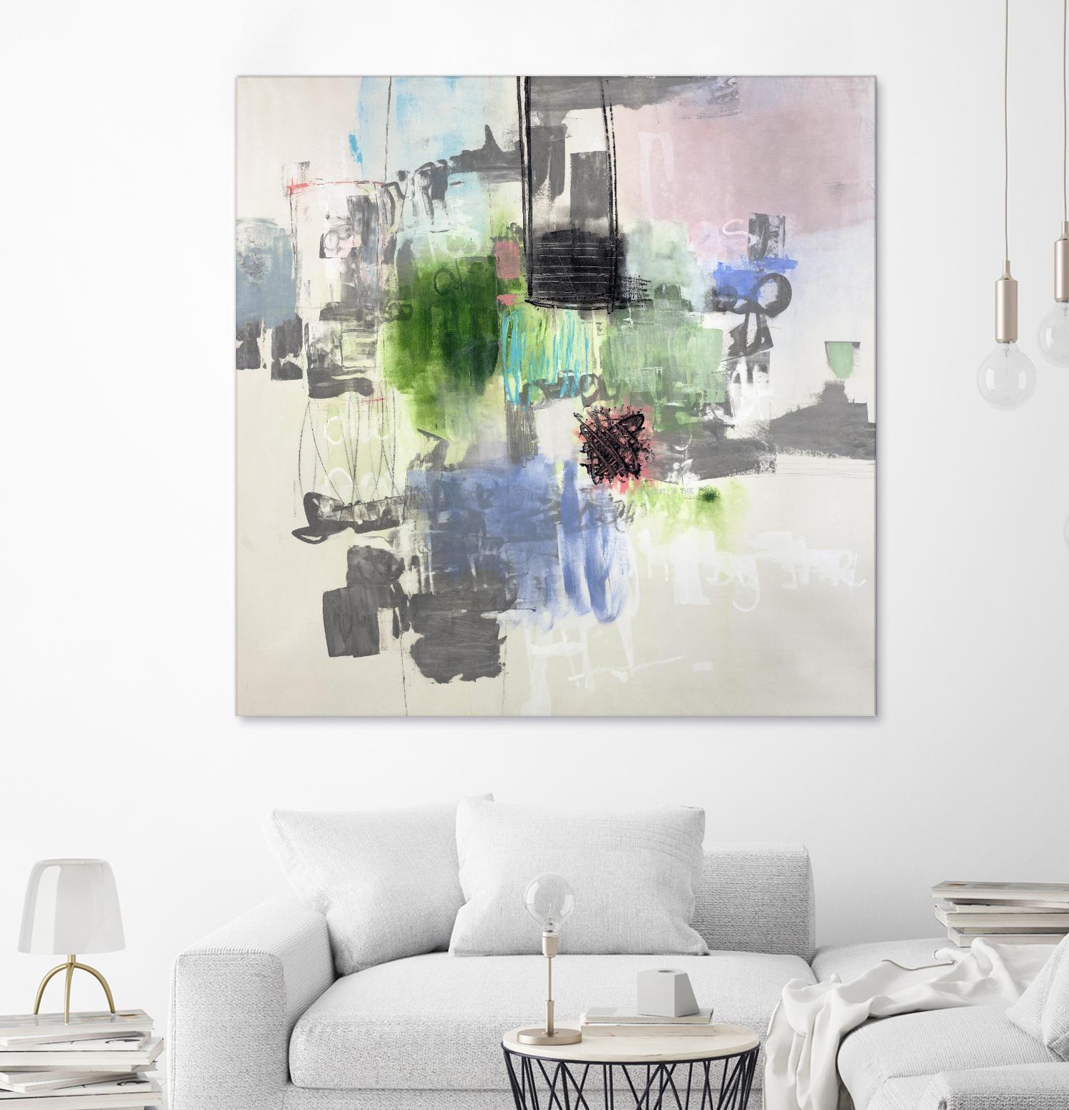 Uncontained by Daleno Art on GIANT ART - grey abstract abstrait