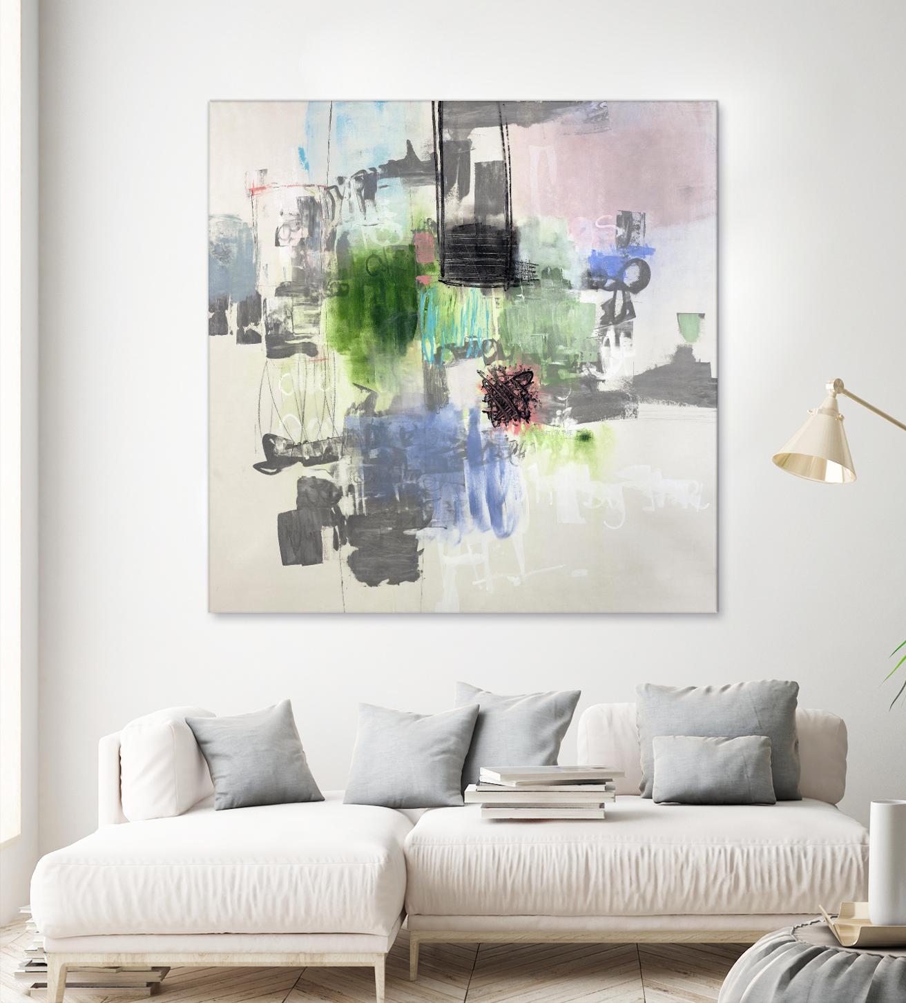 Uncontained by Daleno Art on GIANT ART - grey abstract abstrait