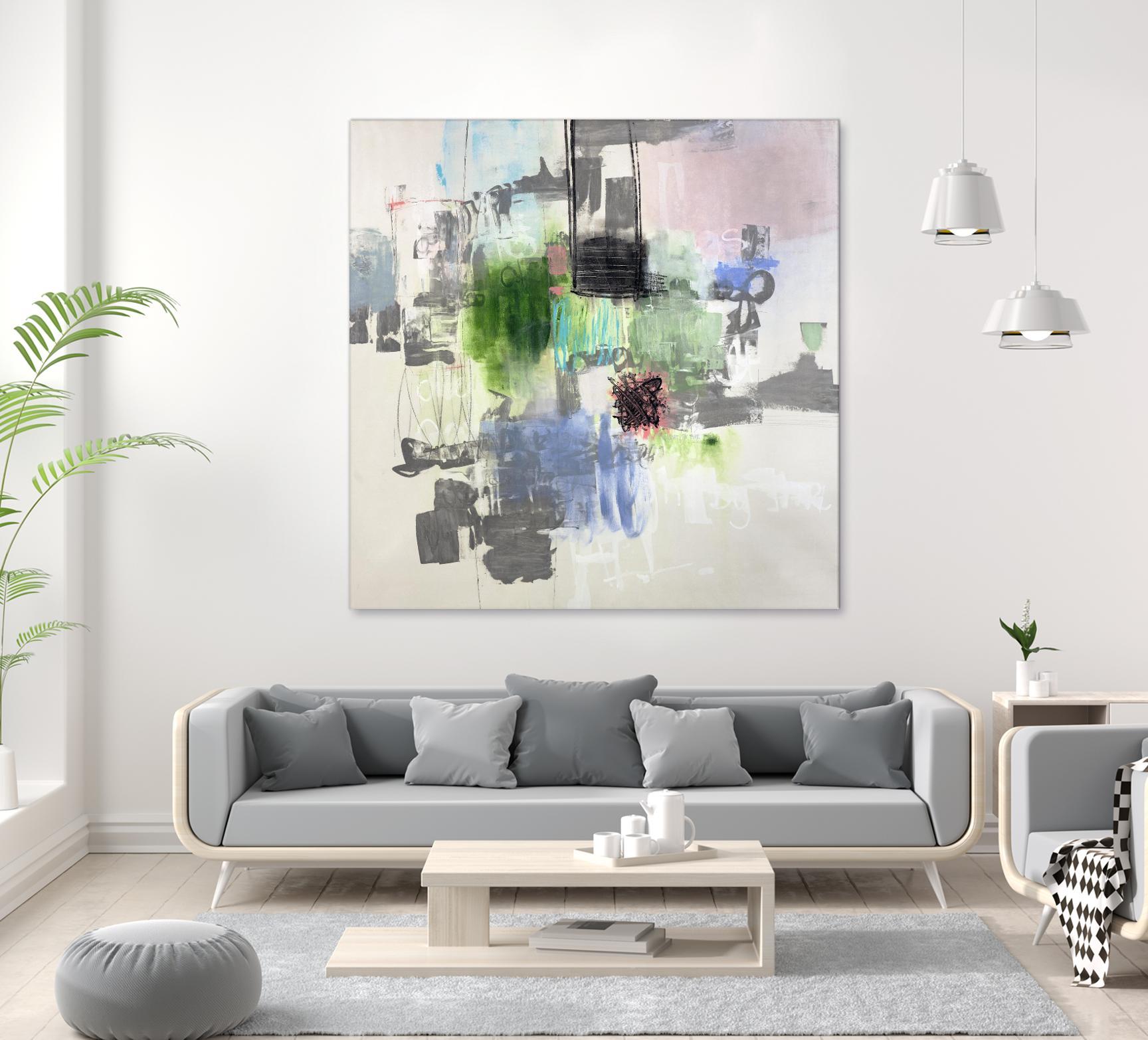 Uncontained by Daleno Art on GIANT ART - grey abstract abstrait