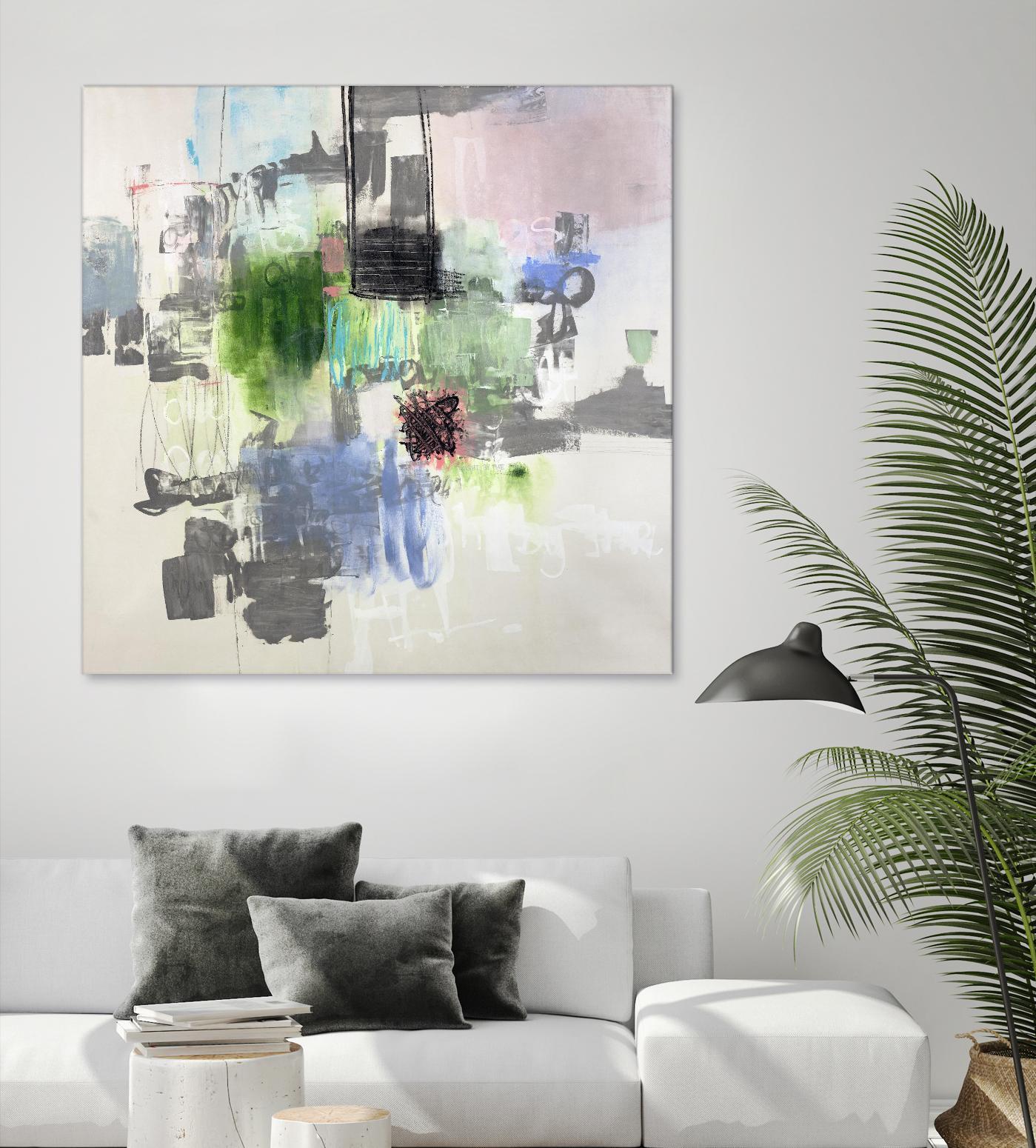 Uncontained by Daleno Art on GIANT ART - grey abstract abstrait