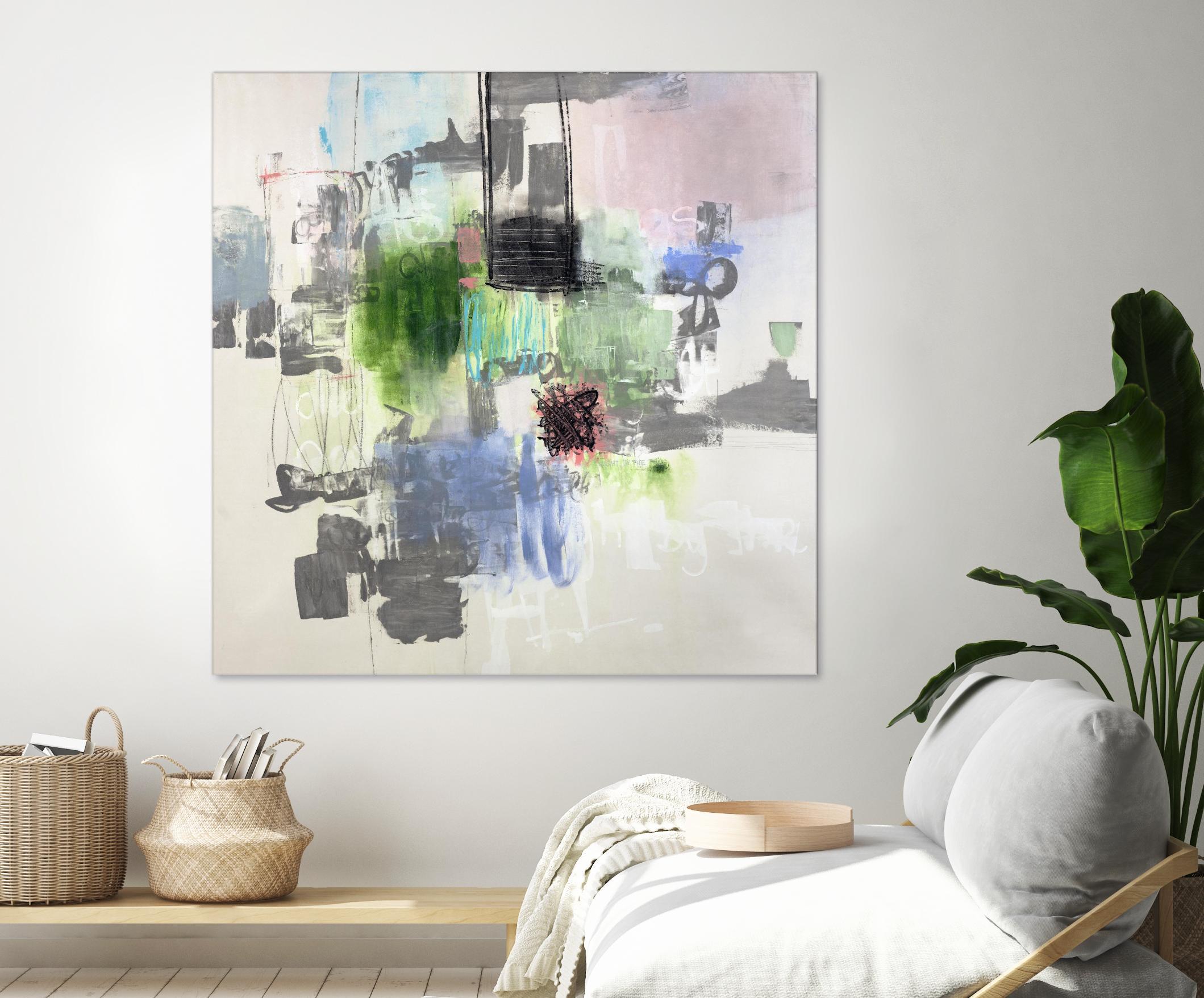 Uncontained by Daleno Art on GIANT ART - grey abstract abstrait