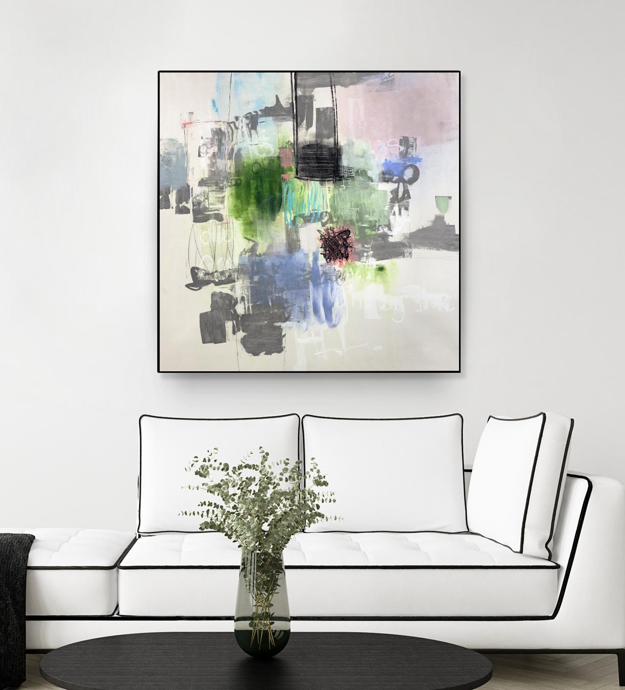 Uncontained by Daleno Art on GIANT ART - grey abstract abstrait