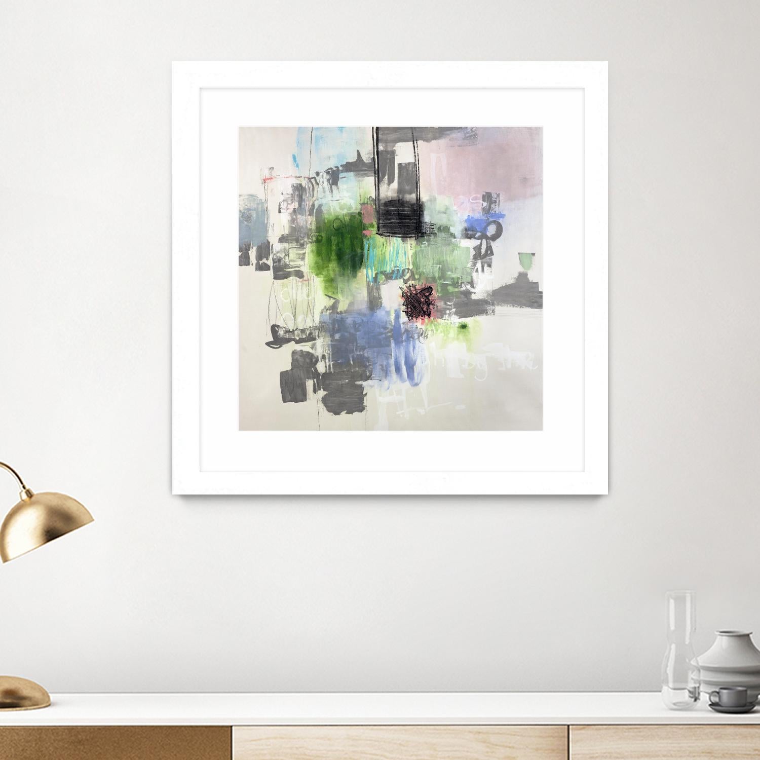 Uncontained by Daleno Art on GIANT ART - grey abstract abstrait