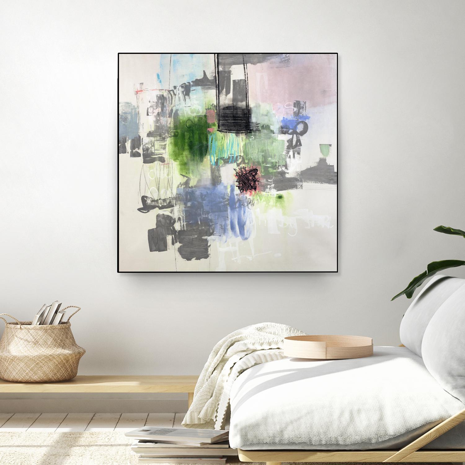 Uncontained by Daleno Art on GIANT ART - grey abstract abstrait