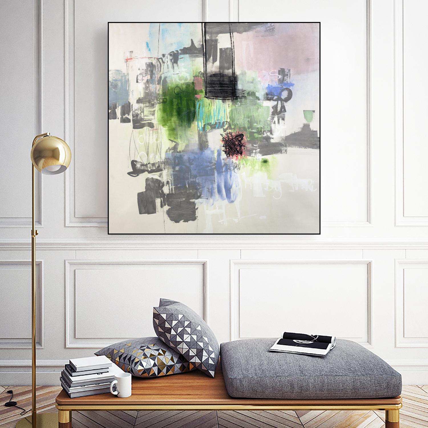 Uncontained by Daleno Art on GIANT ART - grey abstract abstrait