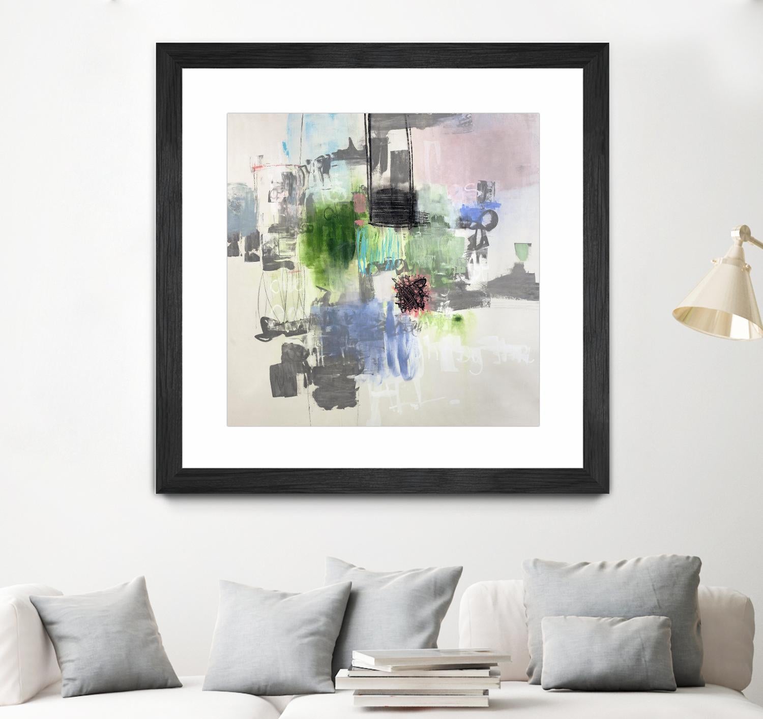Uncontained by Daleno Art on GIANT ART - grey abstract abstrait