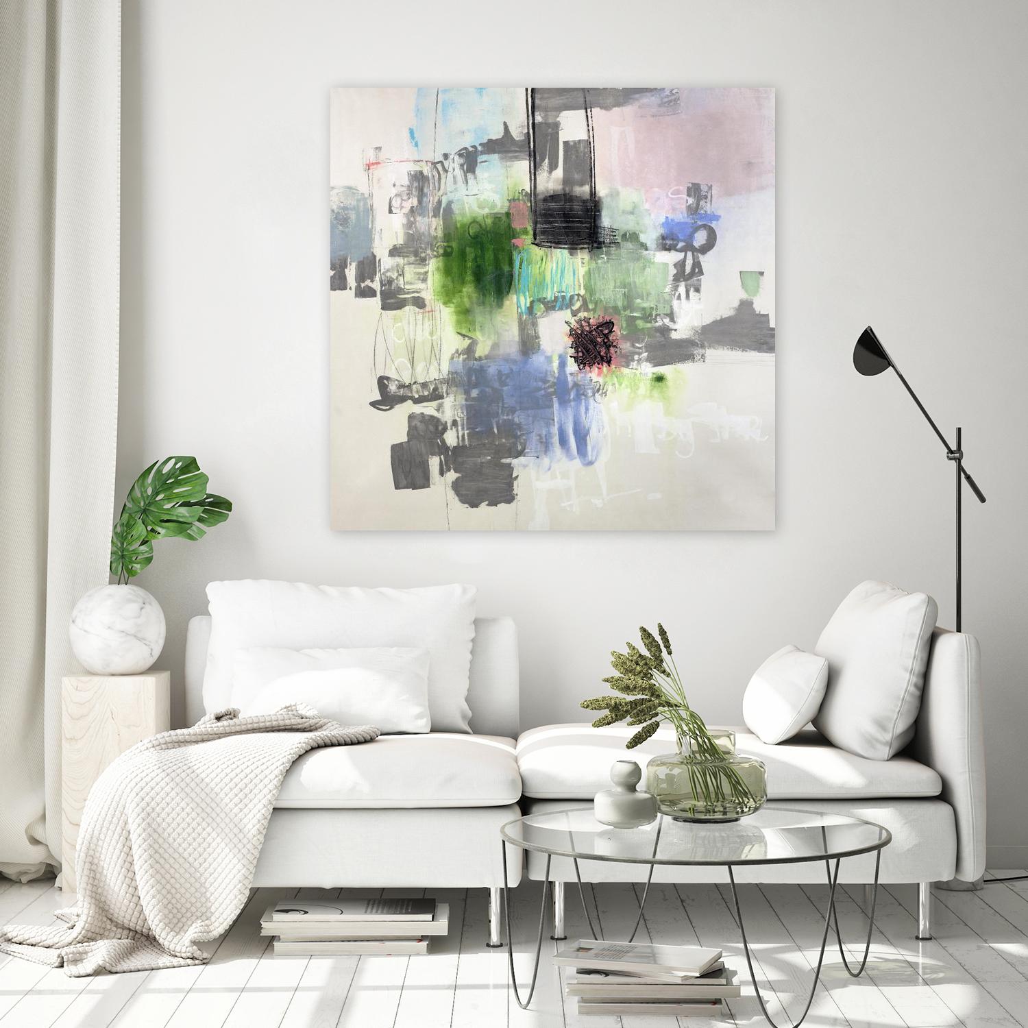 Uncontained by Daleno Art on GIANT ART - grey abstract abstrait