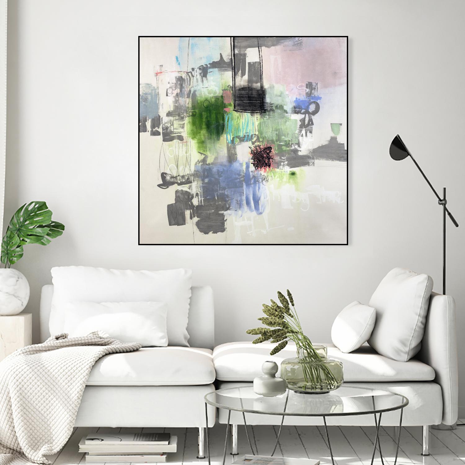 Uncontained by Daleno Art on GIANT ART - grey abstract abstrait