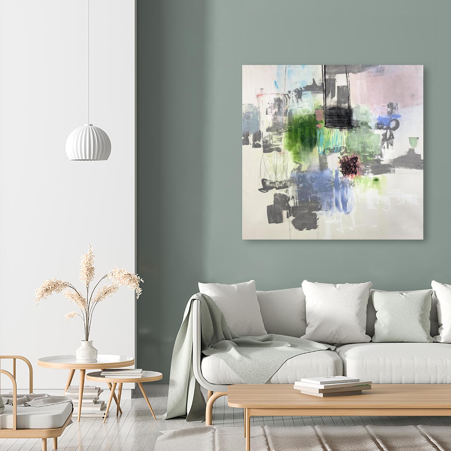 Uncontained by Daleno Art on GIANT ART - grey abstract abstrait