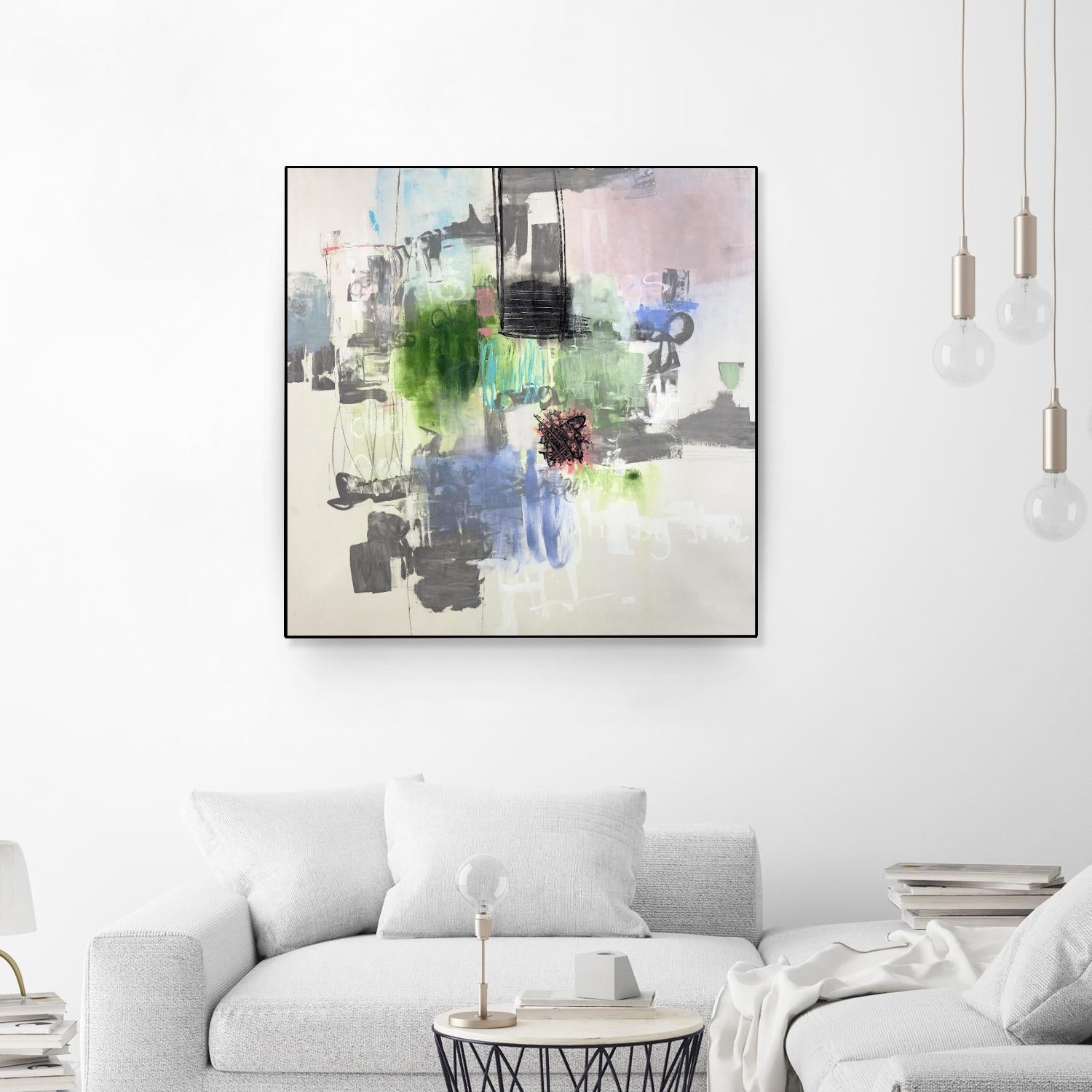 Uncontained by Daleno Art on GIANT ART - grey abstract abstrait