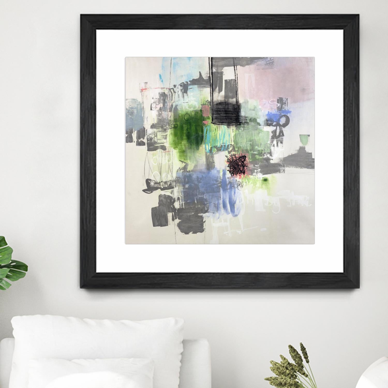 Uncontained by Daleno Art on GIANT ART - grey abstract abstrait