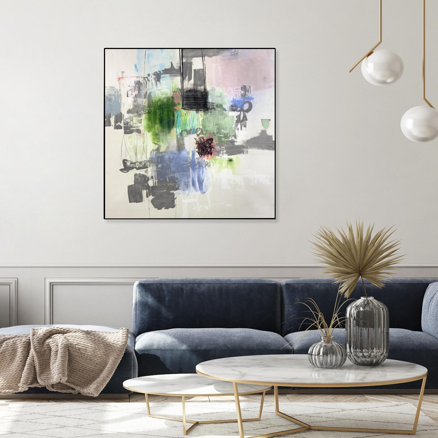 Uncontained by Daleno Art on GIANT ART - grey abstract abstrait