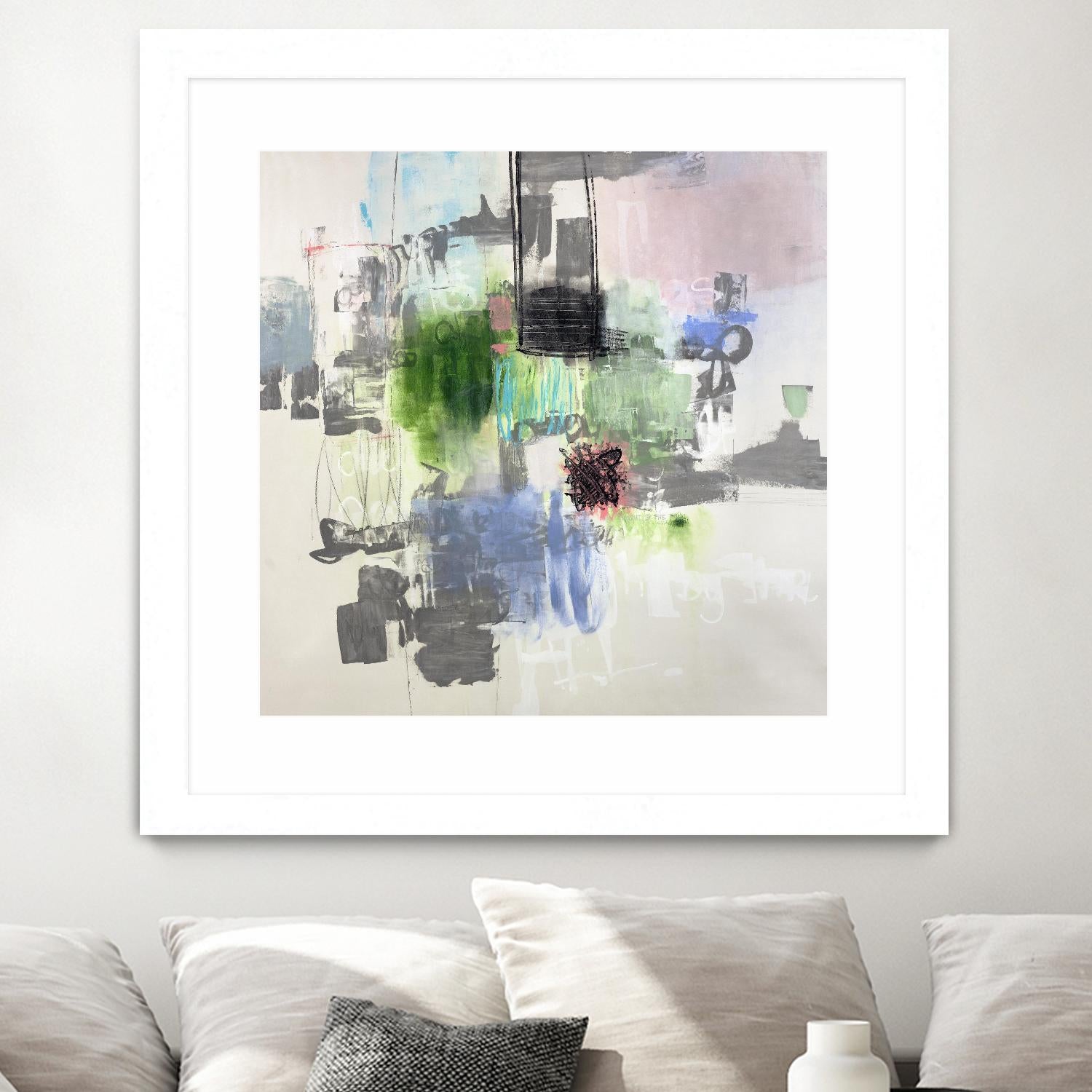 Uncontained by Daleno Art on GIANT ART - grey abstract abstrait