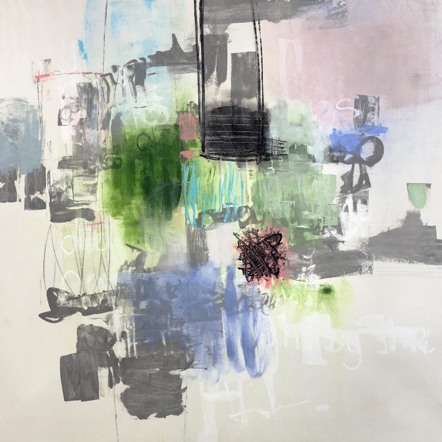 Uncontained by Daleno Art on GIANT ART - grey abstract abstrait