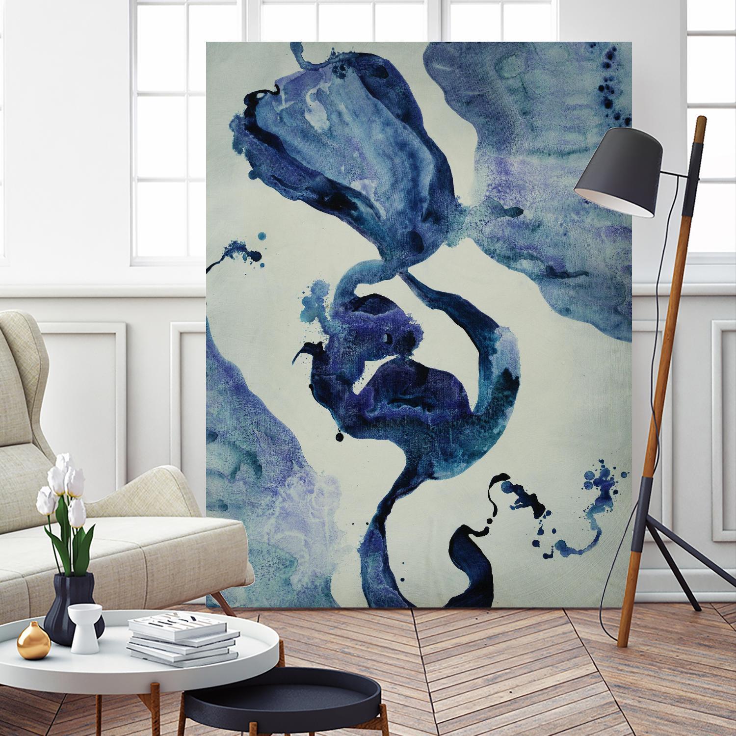 Inky Waters III by Daleno Art on GIANT ART - abstract