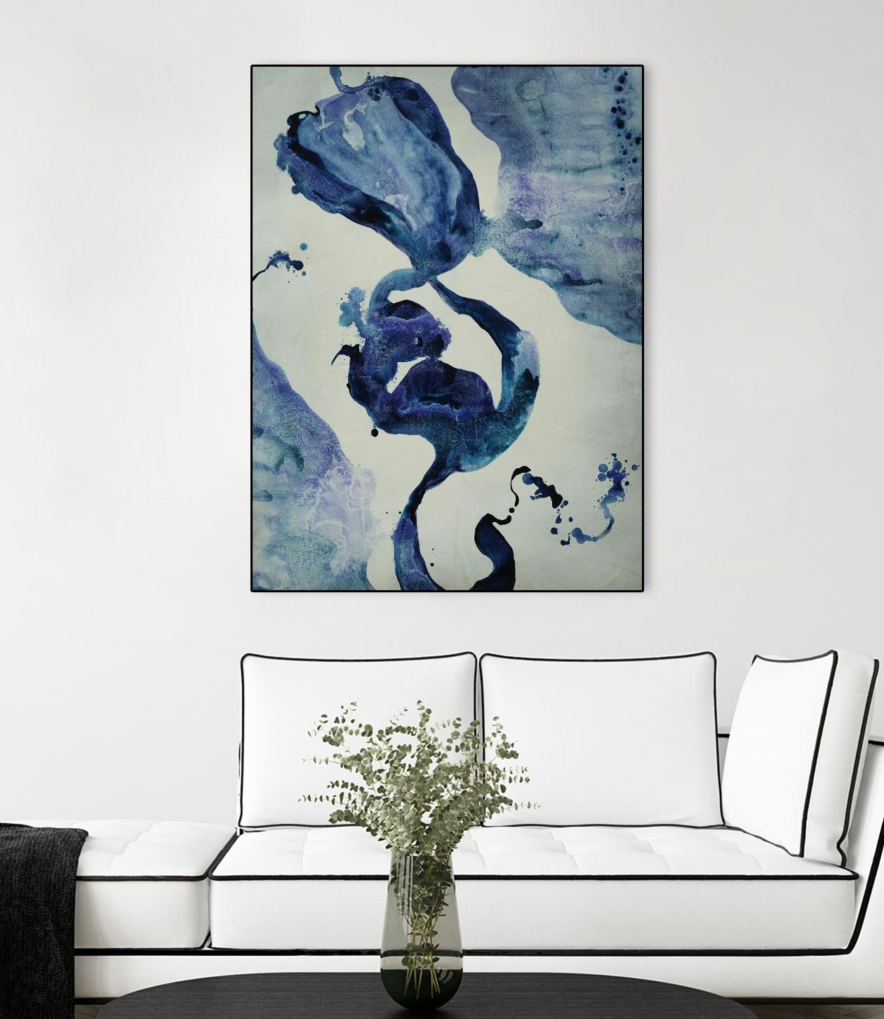 Inky Waters III by Daleno Art on GIANT ART - abstract