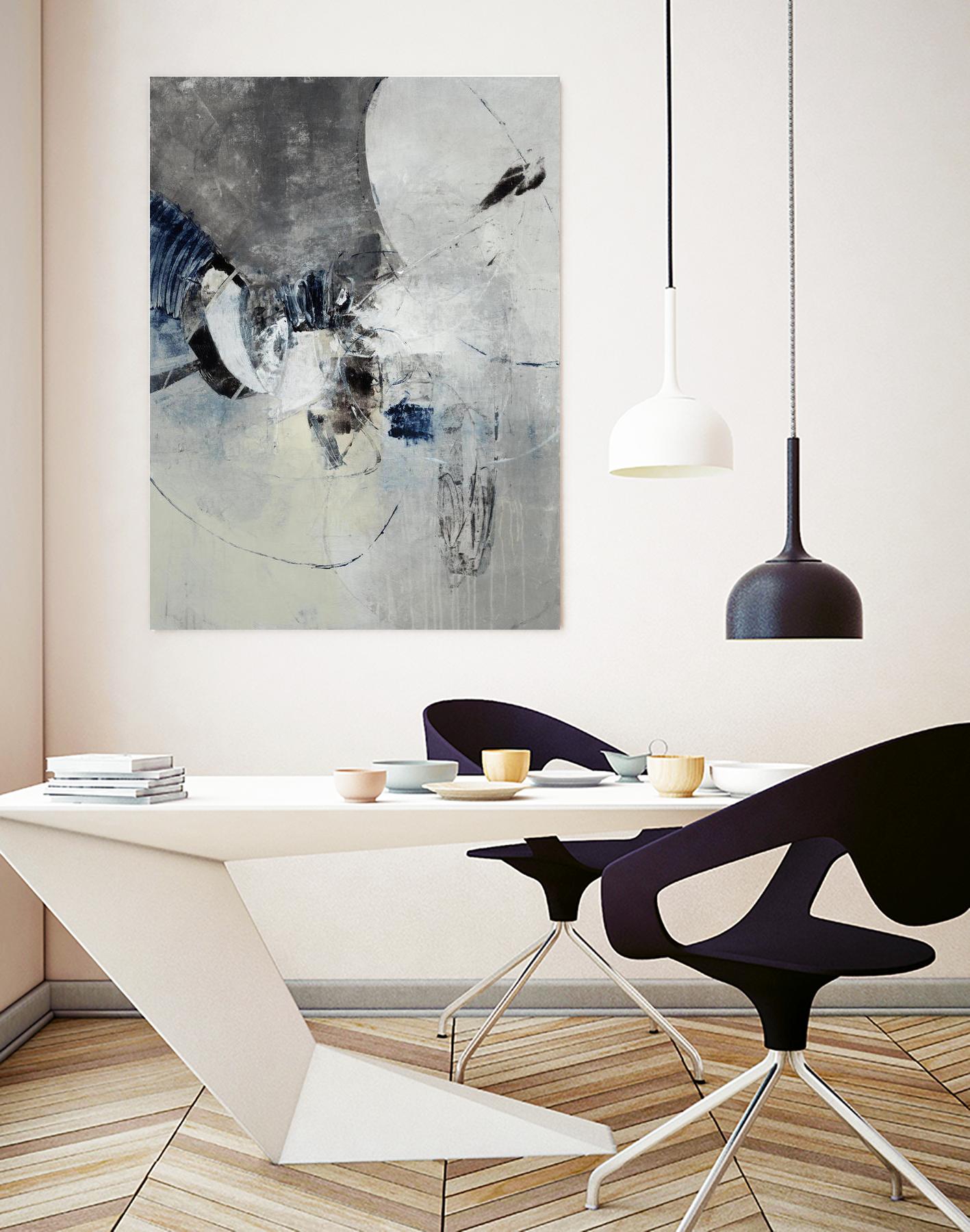 Solid Strike I by Daleno Art on GIANT ART - grey abstract abstrait