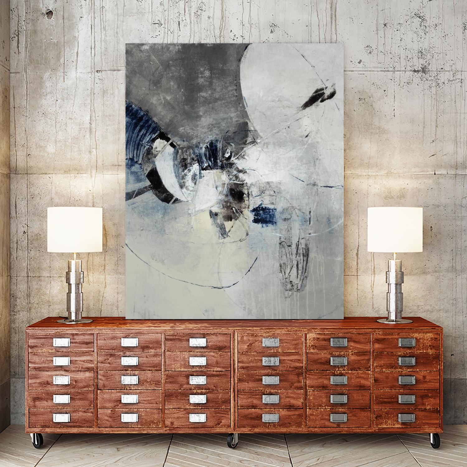 Solid Strike I by Daleno Art on GIANT ART - grey abstract abstrait