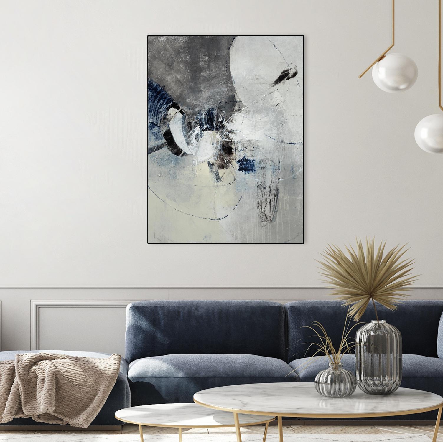 Solid Strike I by Daleno Art on GIANT ART - grey abstract abstrait