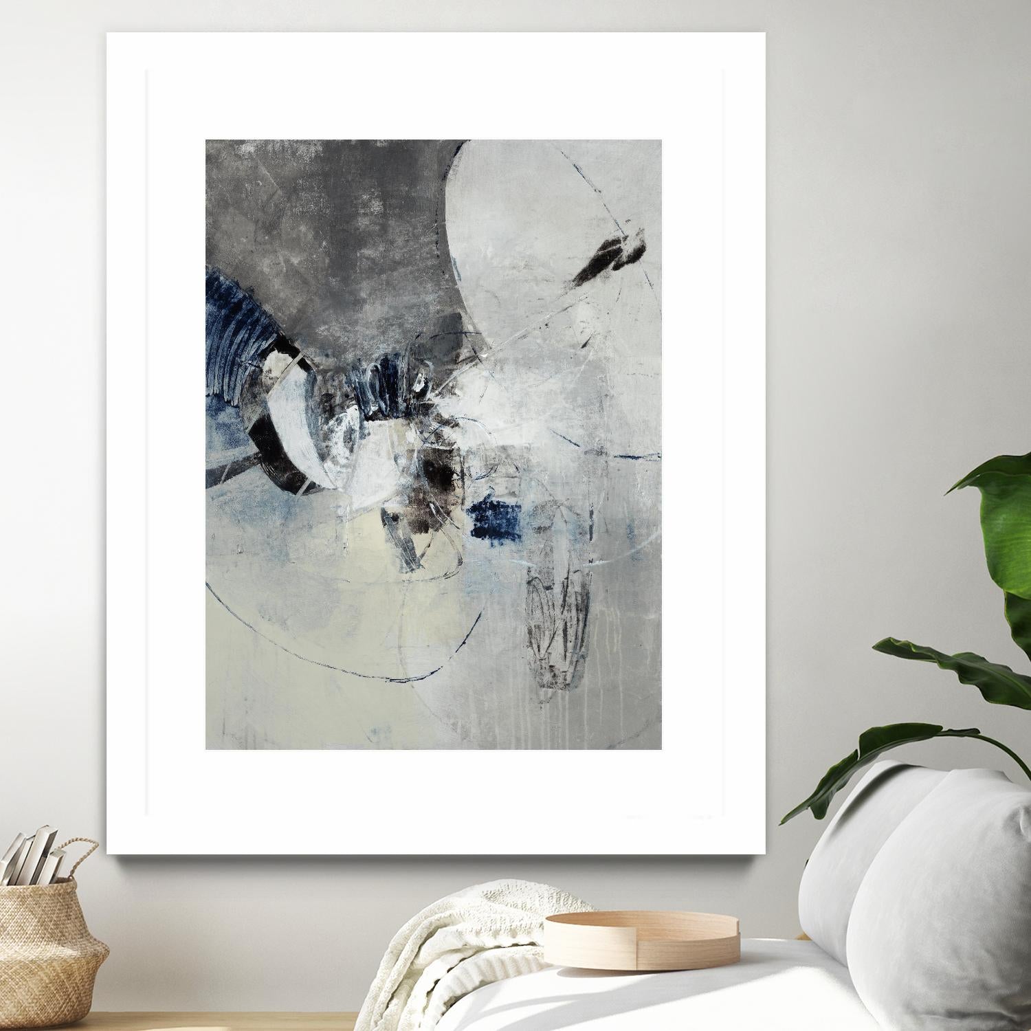 Solid Strike I by Daleno Art on GIANT ART - grey abstract abstrait