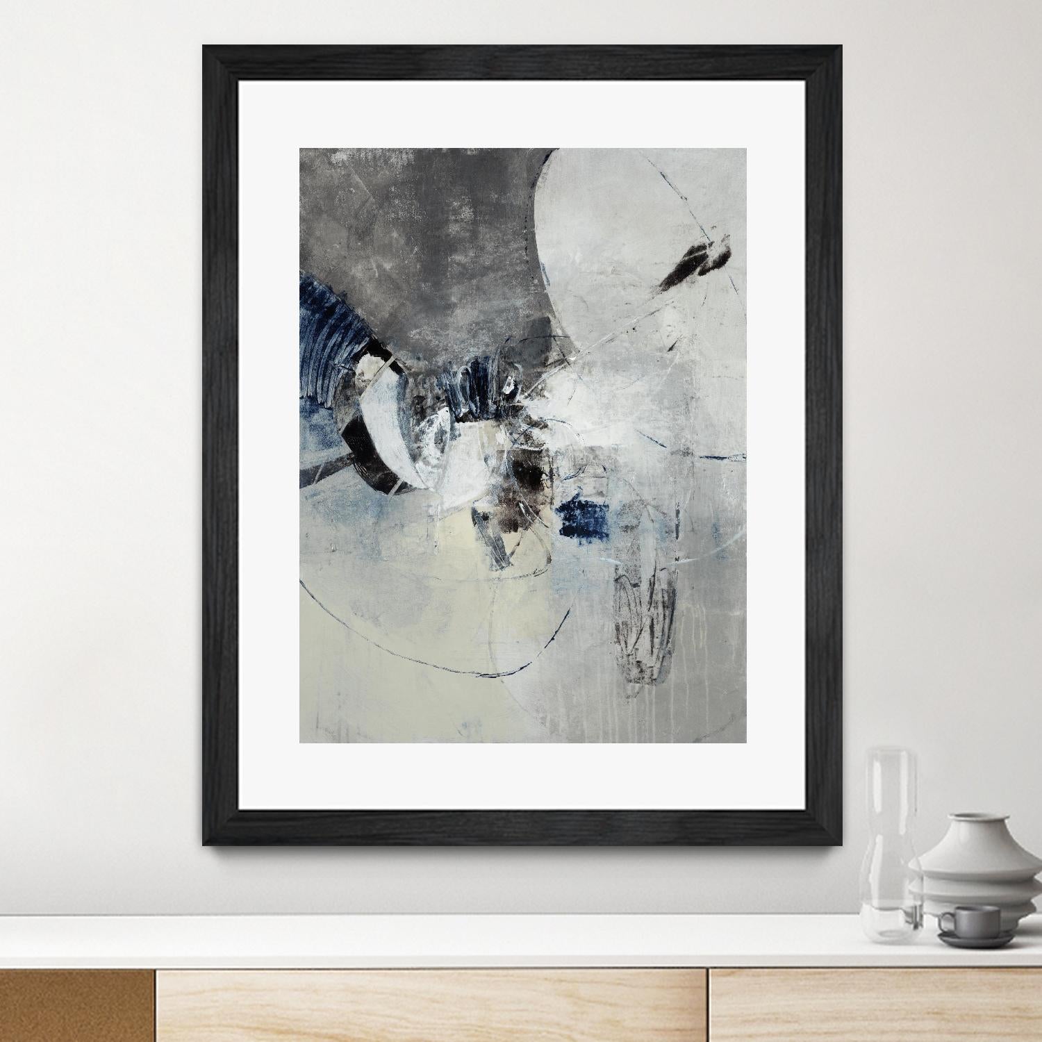 Solid Strike I by Daleno Art on GIANT ART - grey abstract abstrait